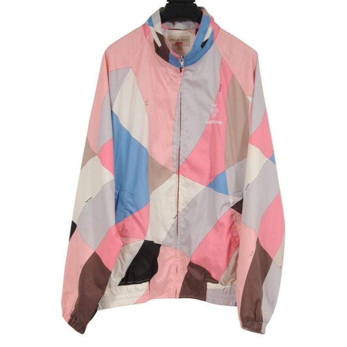 Supreme Emilio Pucci Pink Nylon Sport Hooded Jacket | Grailed
