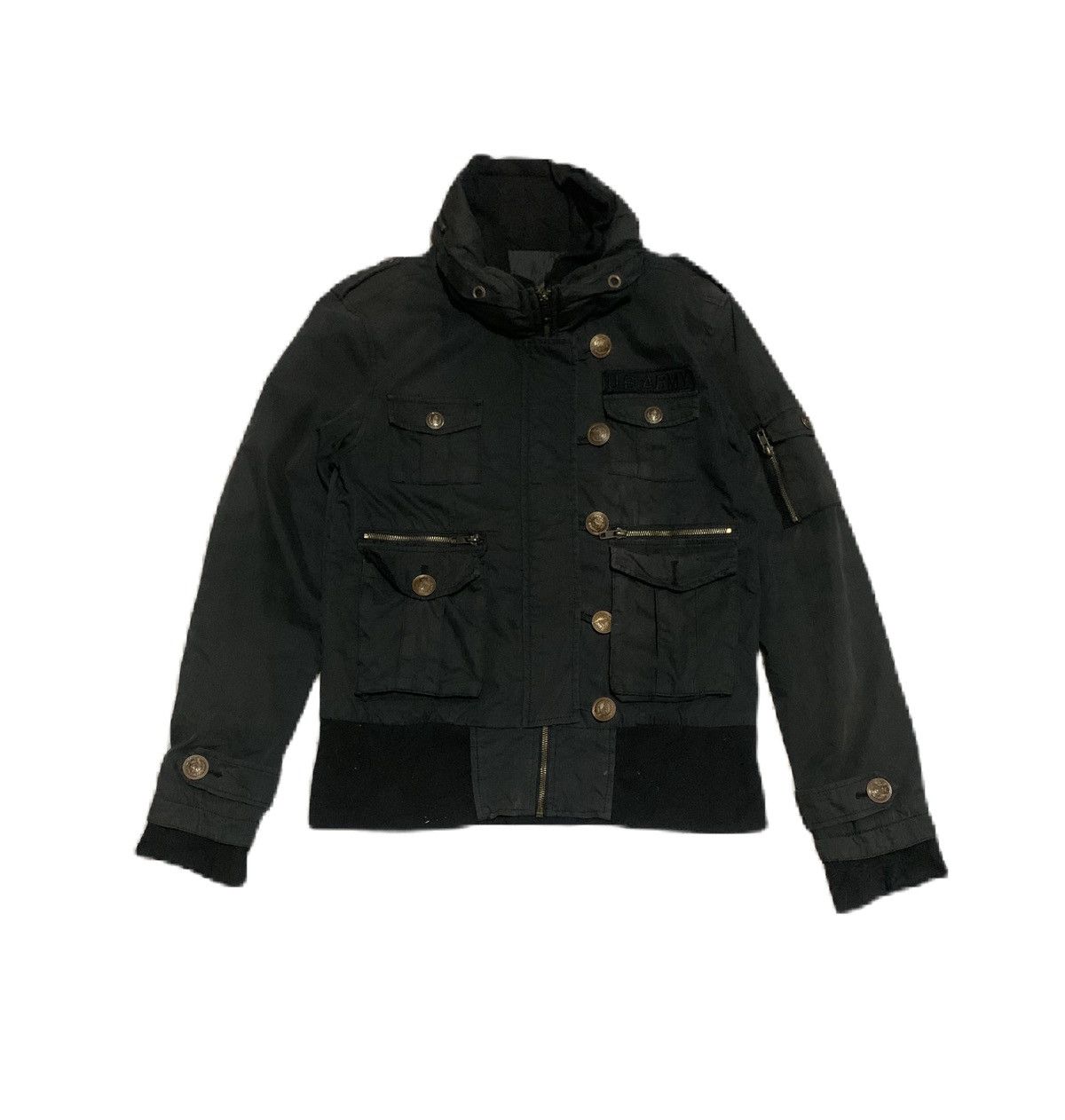 If Six Was Nine Vintage Japanese Brand Bomber Jacket Punk Style Size US L / EU 52-54 / 3 - 1 Thumbnail
