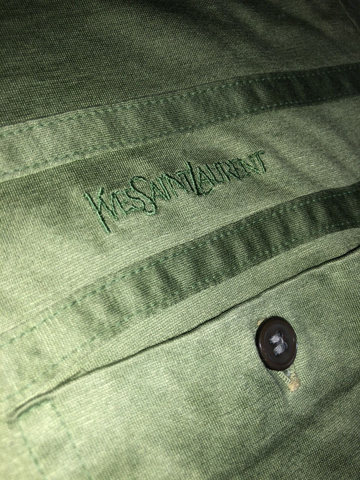 Designer × Vintage × Yves Saint Laurent Vintage Yves Saint Lauren Paris Polo Tee Shirt Size US M / EU 48-50 / 2 - 6 Thumbnail
