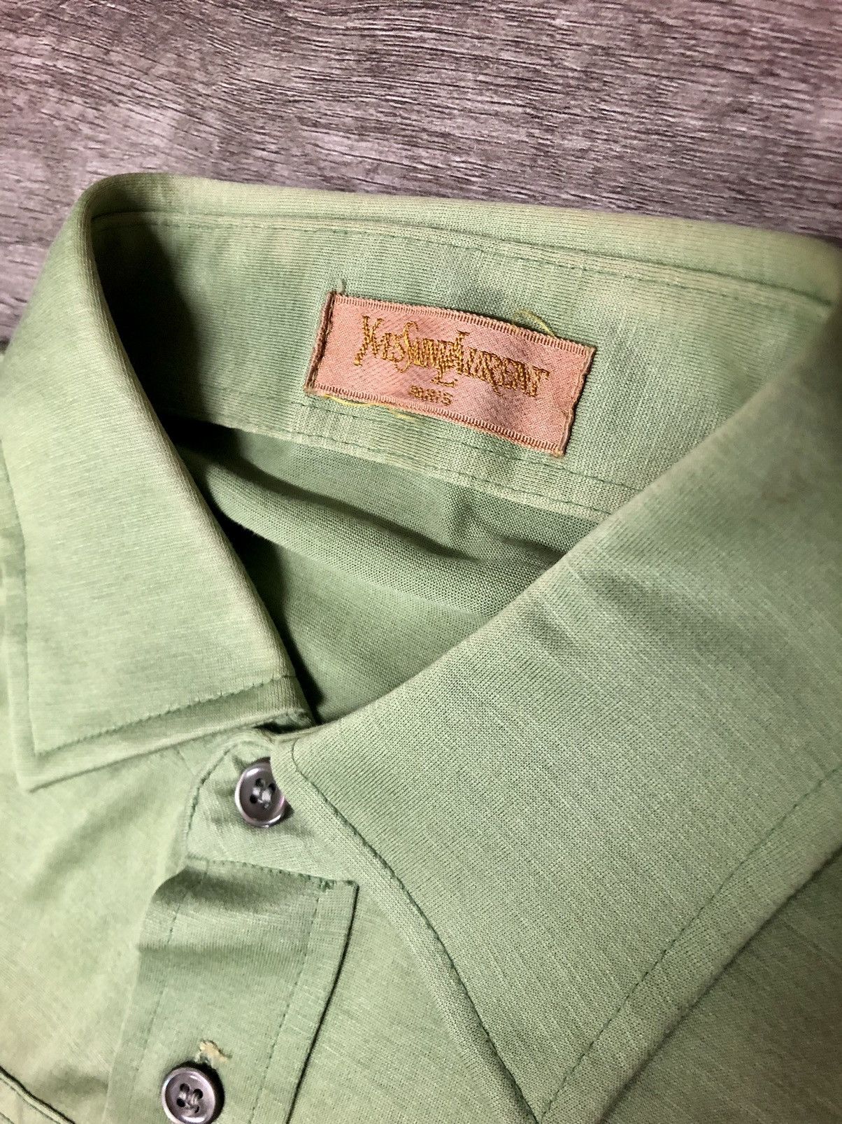 Designer × Vintage × Yves Saint Laurent Vintage Yves Saint Lauren Paris Polo Tee Shirt Size US M / EU 48-50 / 2 - 5 Thumbnail