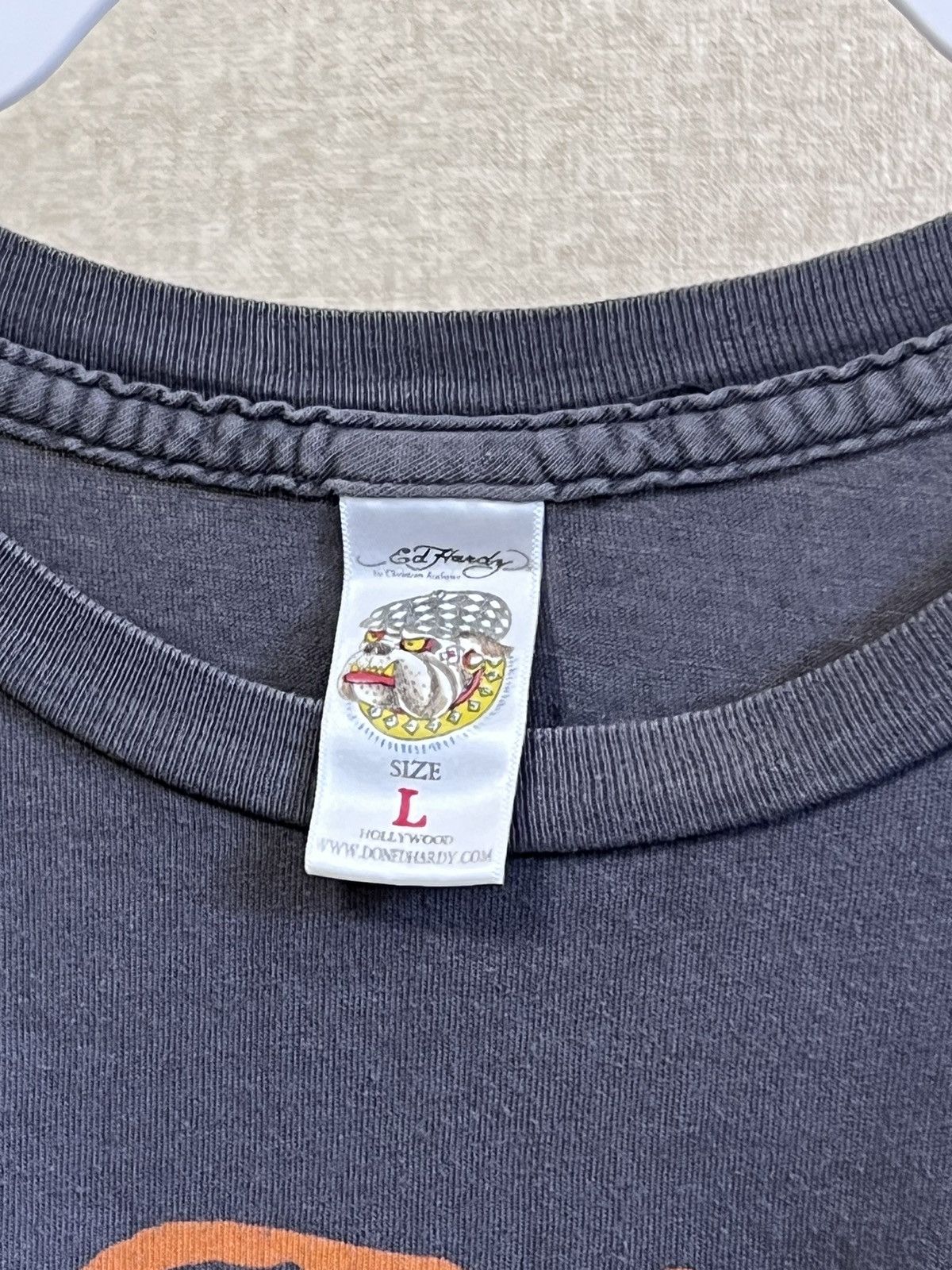 Christian Audigier Ed Hardy by Christian Audigier eagles grey long sleeve Size US L / EU 52-54 / 3 - 8 Thumbnail