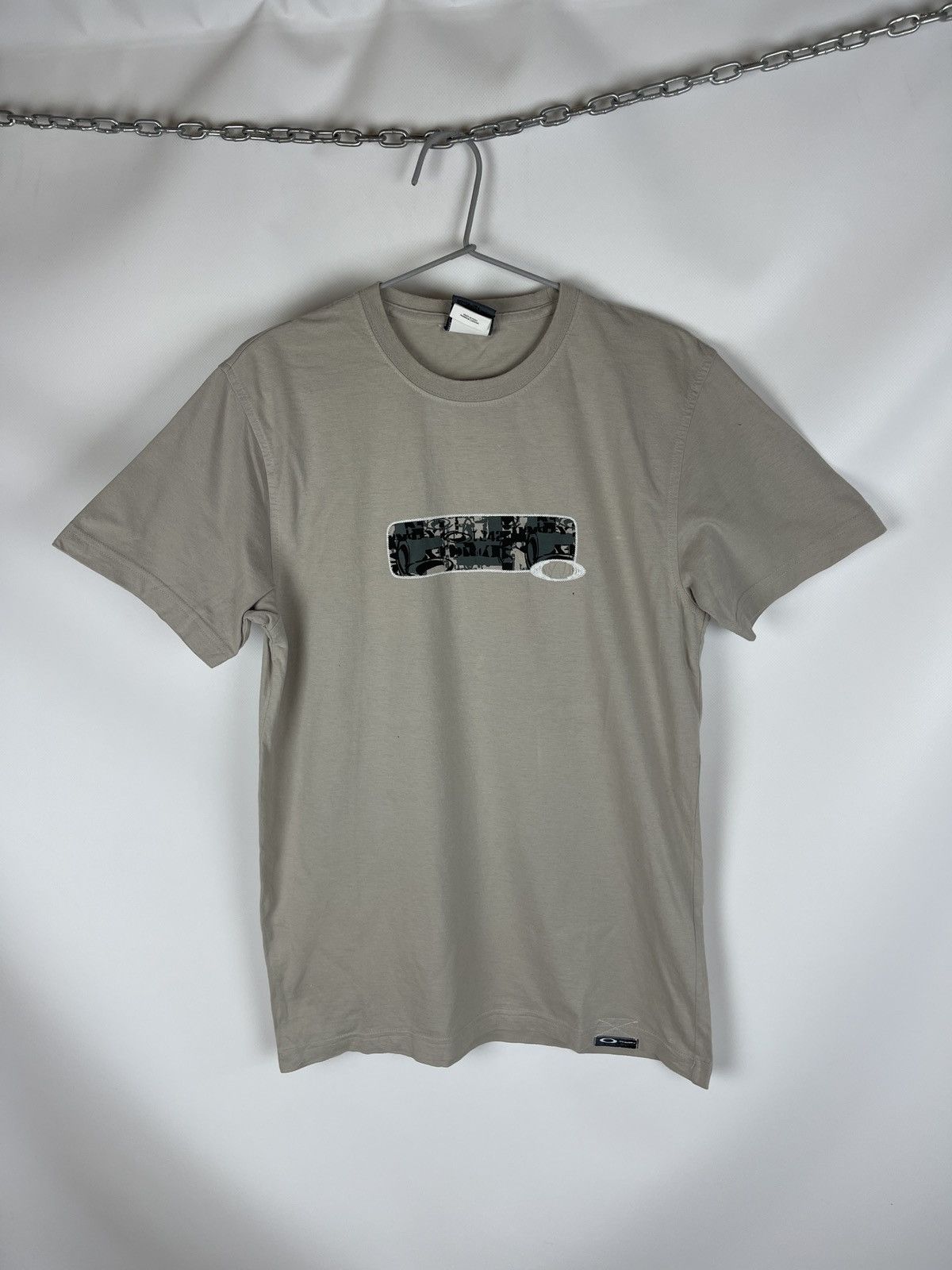 Oakley Oakley vintage big logo beige tee shirt Size US M / EU 48-50 / 2 - 1 Thumbnail