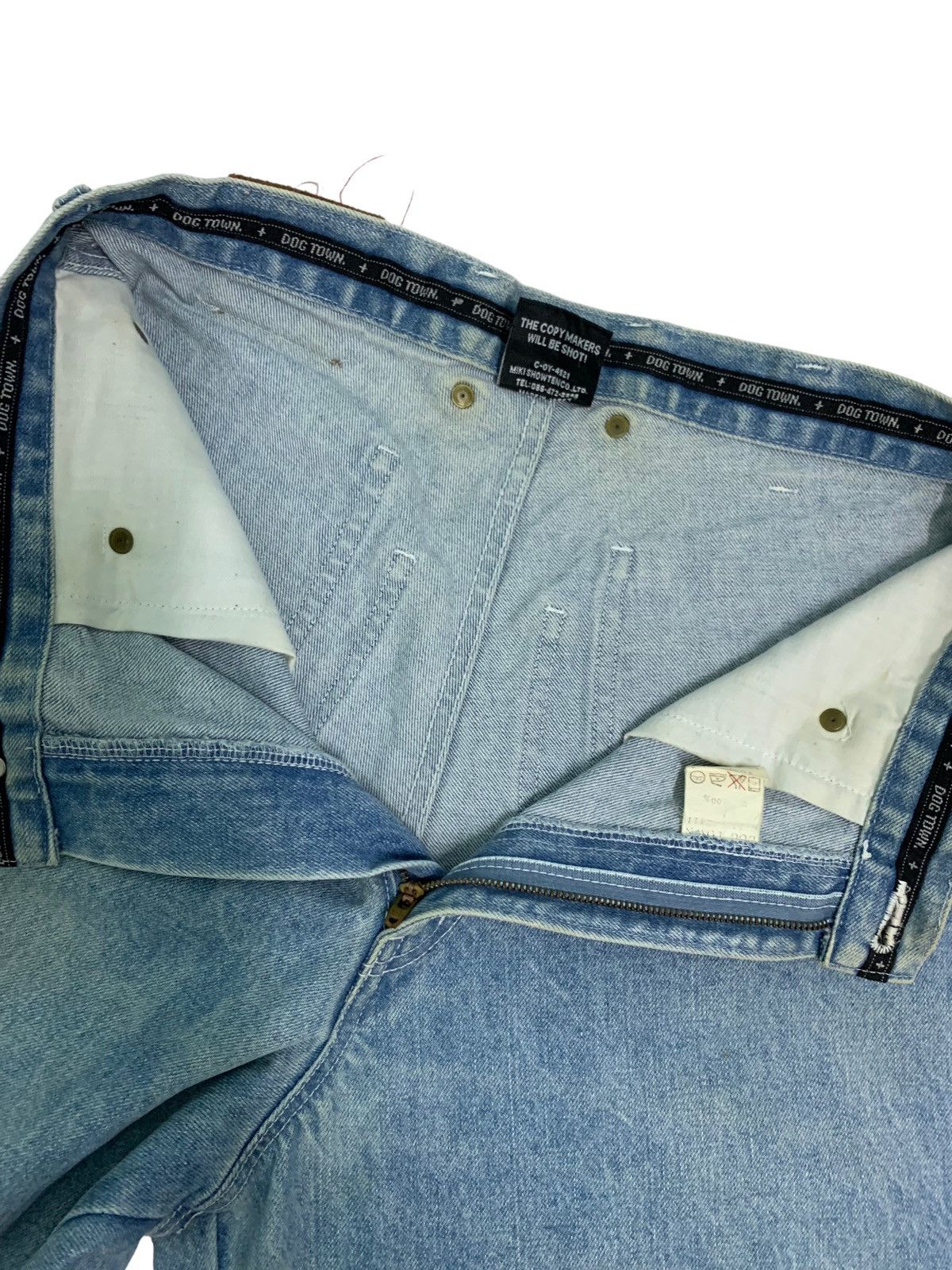 Dogtown Vintage 90s Hip Hop DogTown Distressed Baggy Jeans Size US 30 / EU 46 - 11 Thumbnail