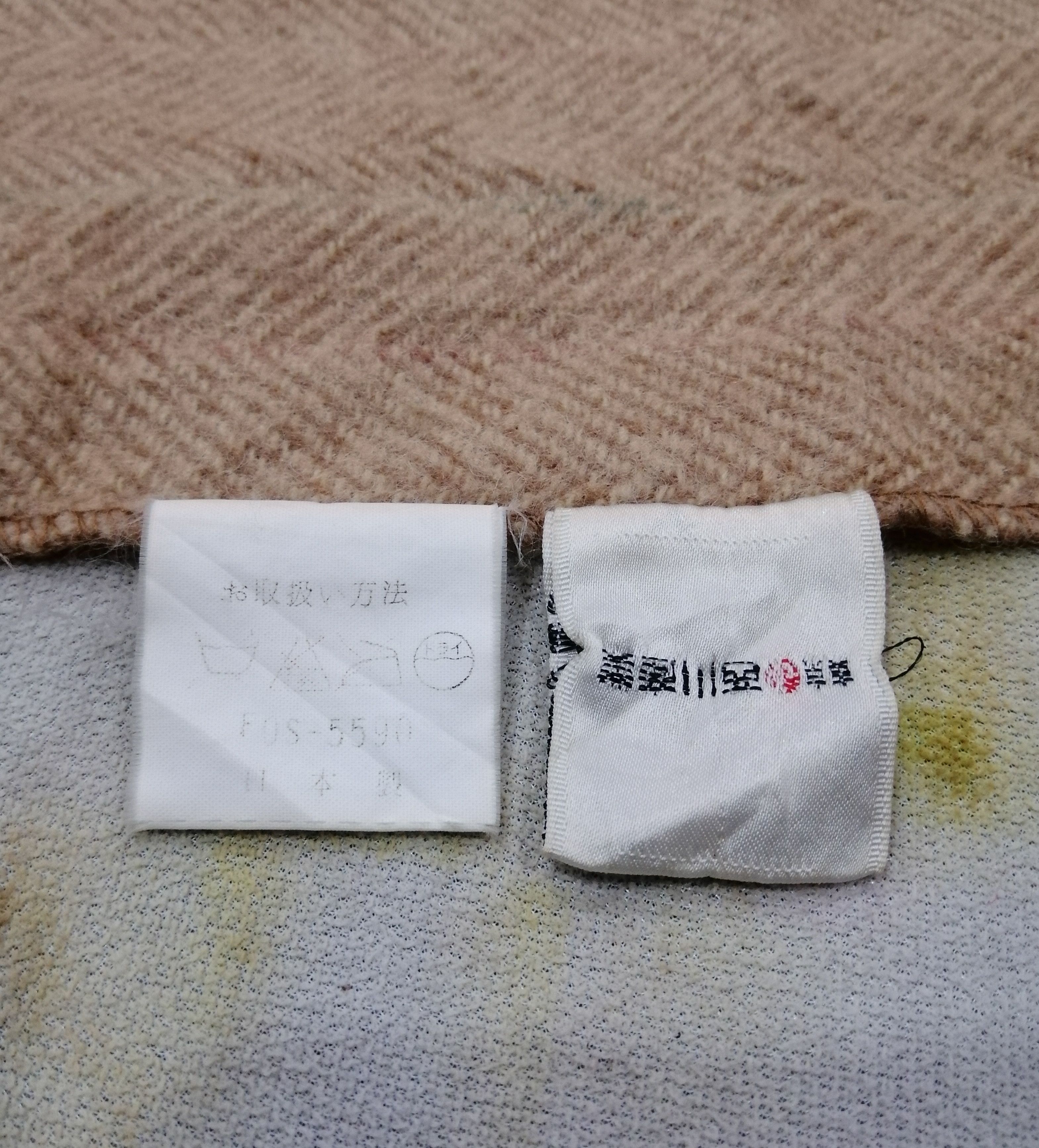 Celine Vintage CELINE Paris Cashmere & Wool Muffler Scraf Size ONE SIZE - 11 Thumbnail