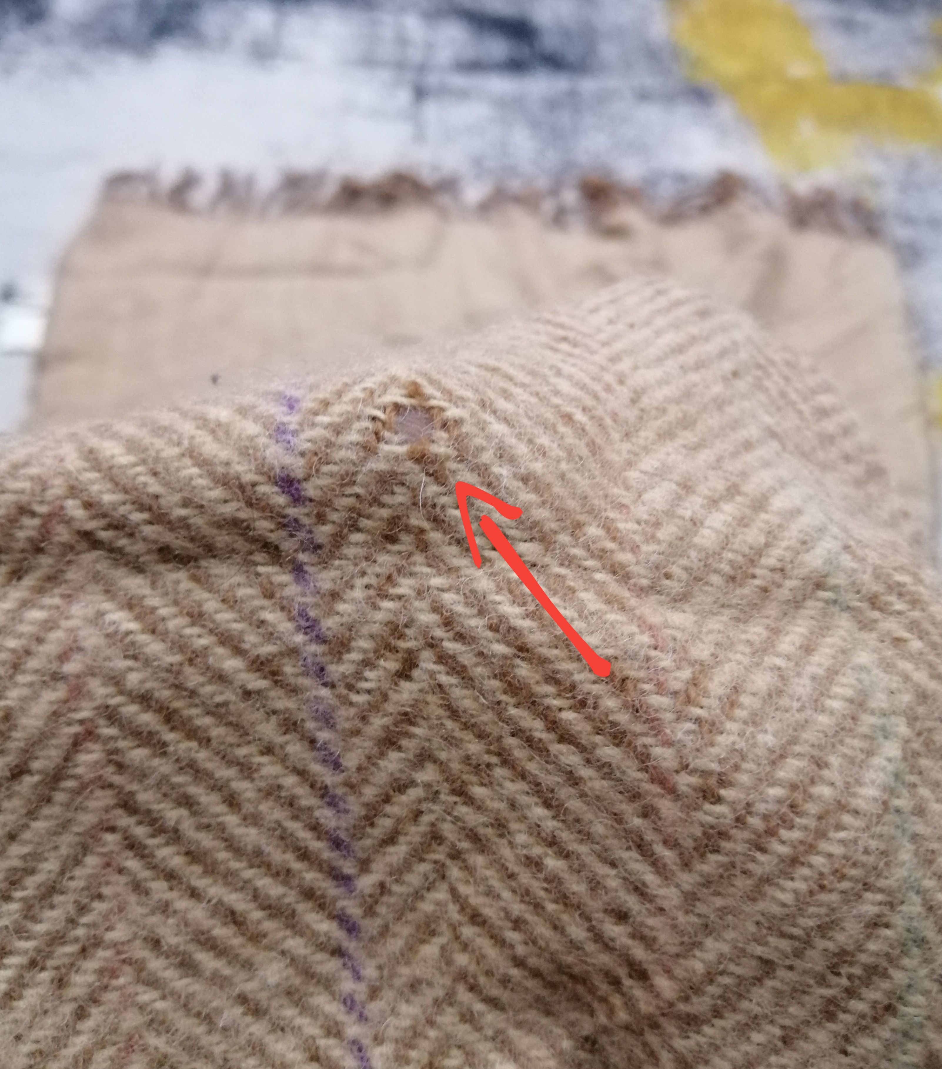 Celine Vintage CELINE Paris Cashmere & Wool Muffler Scraf Size ONE SIZE - 7 Thumbnail