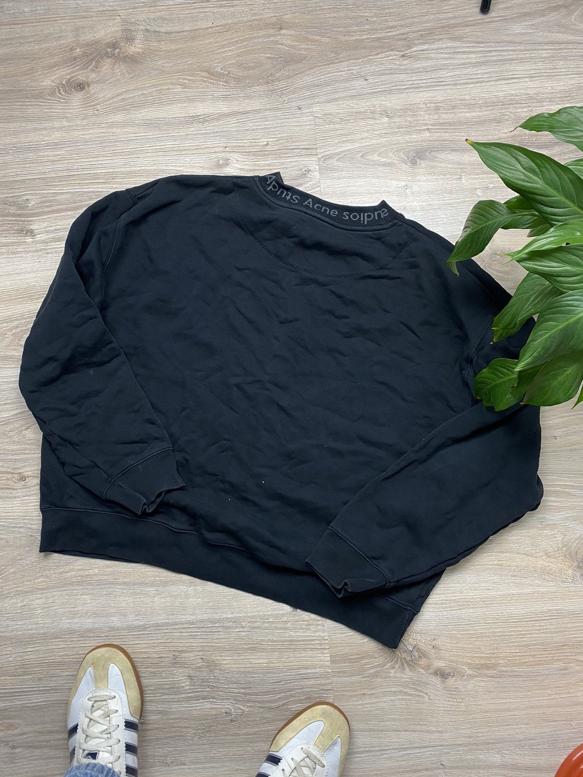 Acne Studios Acne Studios Flogho Sweatshirt Size US L / EU 52-54 / 3 - 3 Thumbnail