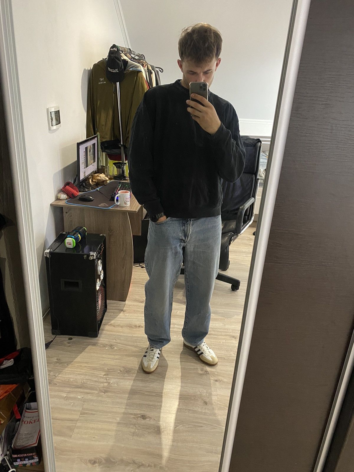 Acne Studios Acne Studios Flogho Sweatshirt Size US L / EU 52-54 / 3 - 7 Thumbnail