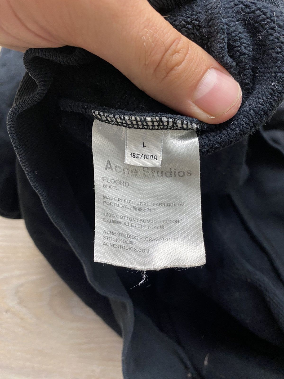 Acne Studios Acne Studios Flogho Sweatshirt Size US L / EU 52-54 / 3 - 4 Thumbnail