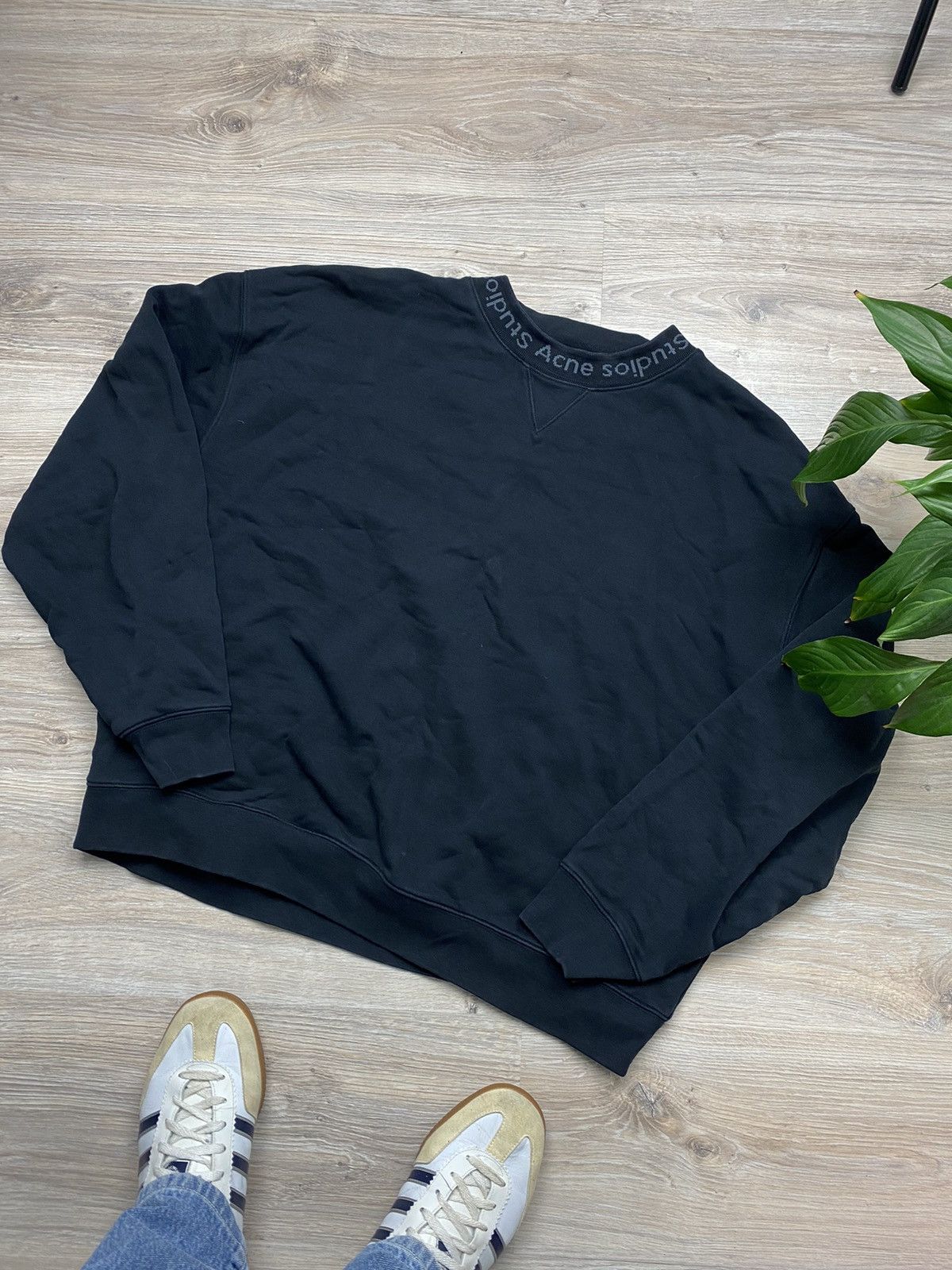 Acne Studios Acne Studios Flogho Sweatshirt Size US L / EU 52-54 / 3 - 1 Thumbnail