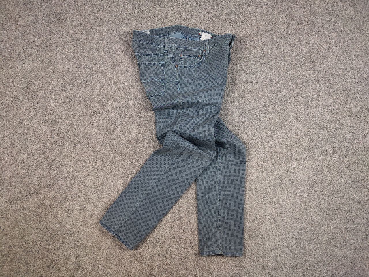 Jacob Cohen Jacob Cohen 622 limited edition comfort Pattern blue Pants Size US 35 - 1 Thumbnail