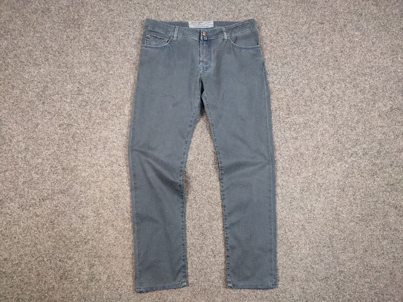 Jacob Cohen Jacob Cohen 622 limited edition comfort Pattern blue Pants Size US 35 - 5 Thumbnail