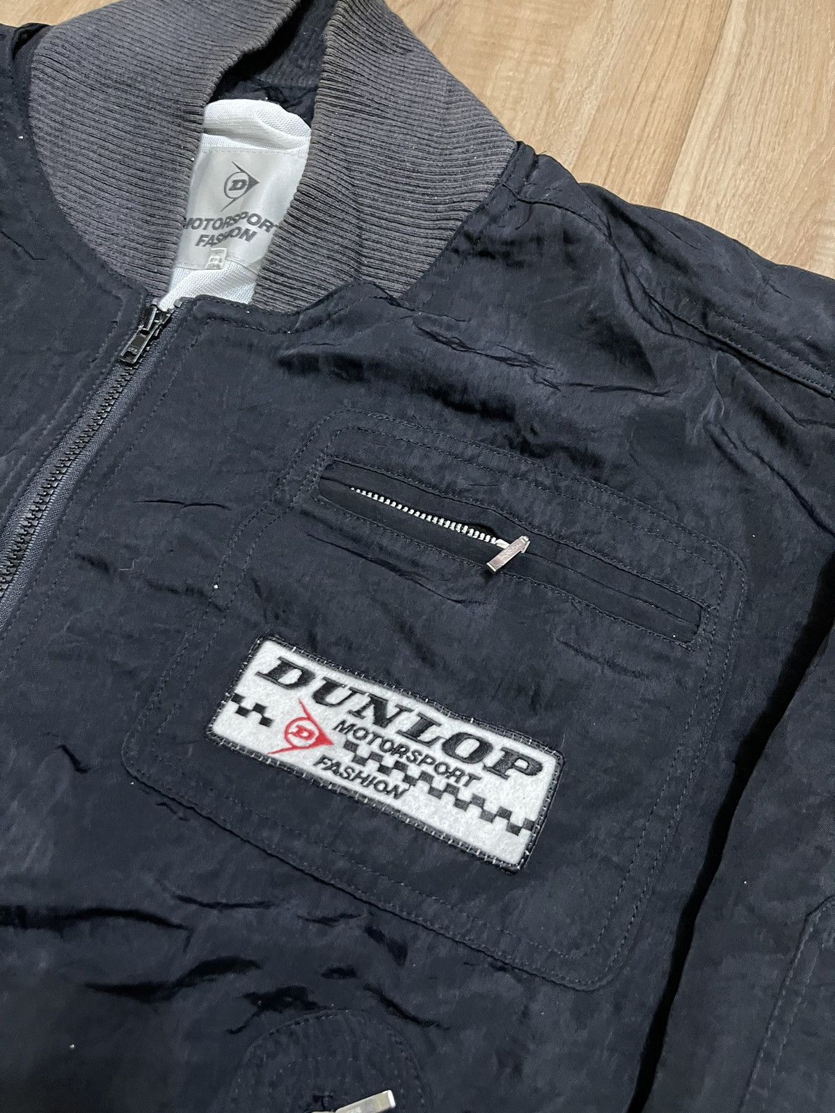 Dunlop × Japanese Brand × Vintage Dunlop Motorsport Jacket Size US L / EU 52-54 / 3 - 5 Thumbnail