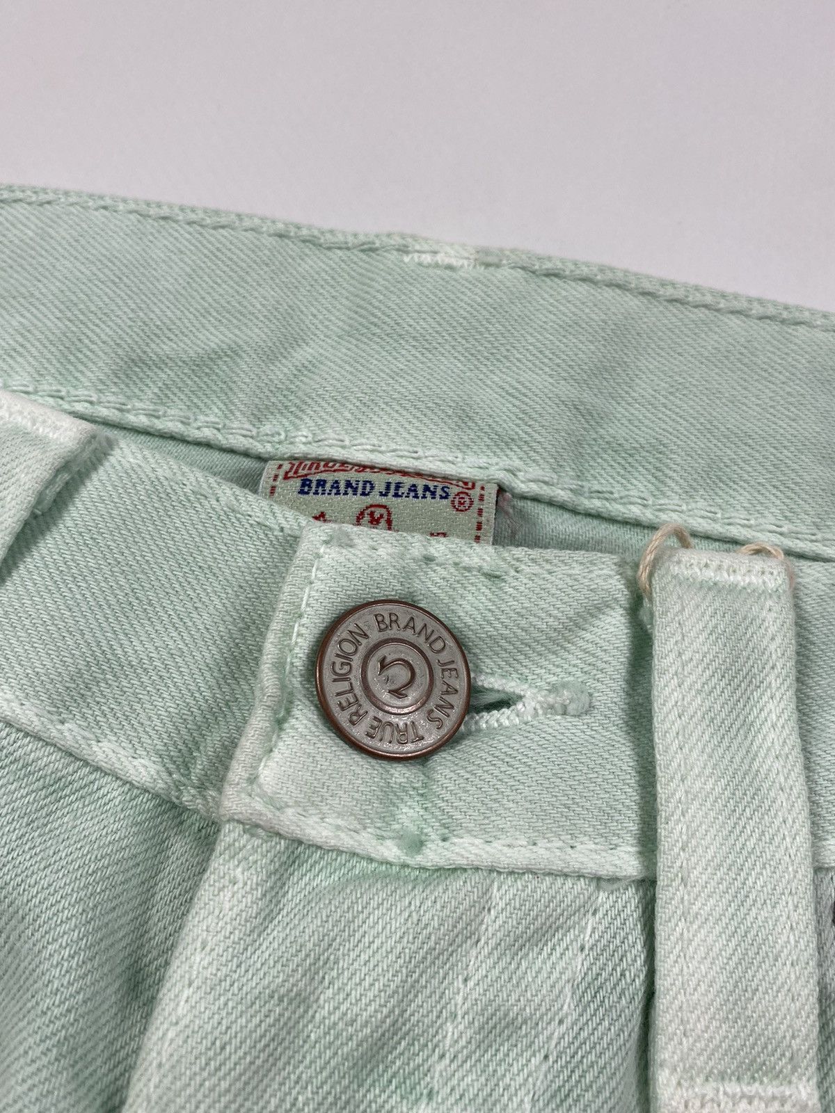 True Religion True Religion Cameron Mint Jeans Pants Size 24 Size 30" / US 8 / IT 44 - 13 Thumbnail