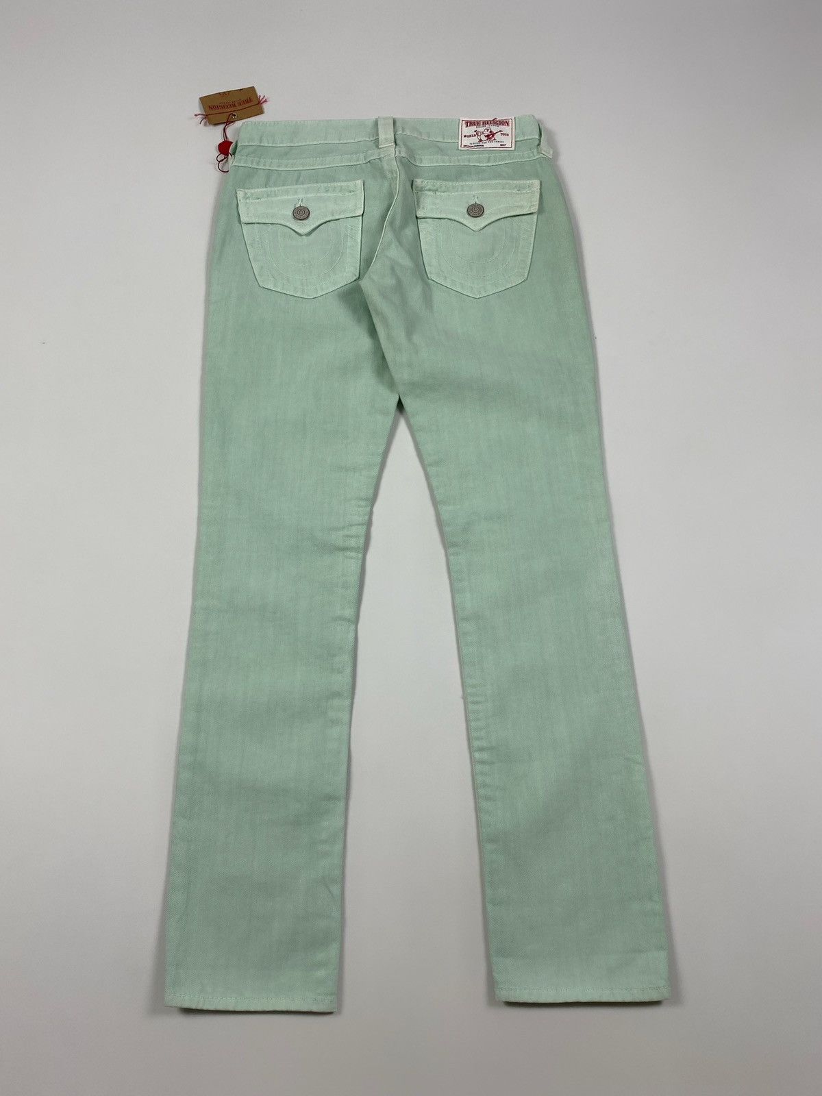 True Religion True Religion Cameron Mint Jeans Pants Size 24 Size 30" / US 8 / IT 44 - 1 Thumbnail