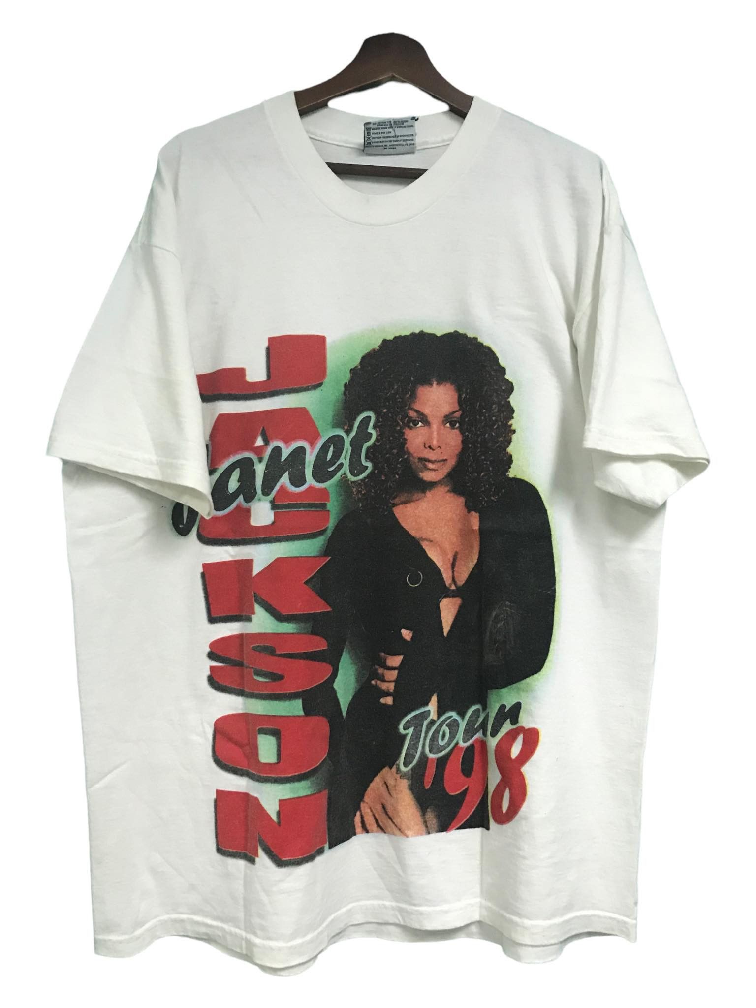 Vintage Vintage Janet Jackson Usher 90s rap t shirt | Grailed