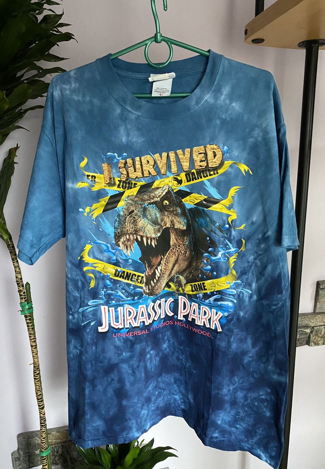 Vintage Vintage Jurassic Park T-shirt Size US L / EU 52-54 / 3 - 1 Thumbnail