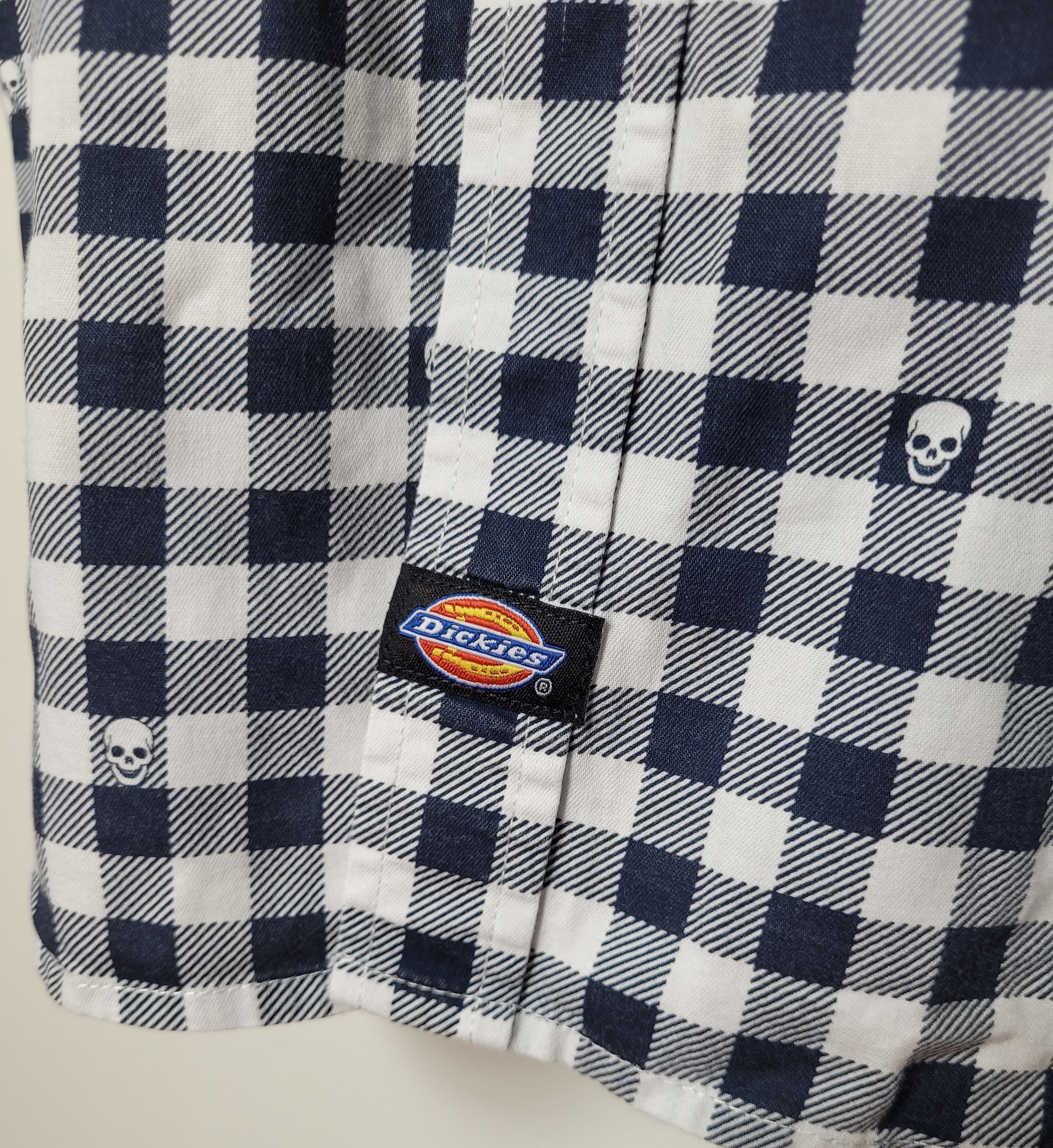 Dickies × Vintage Dickies vintage y2k skull printed shirt Size US L / EU 52-54 / 3 - 3 Thumbnail