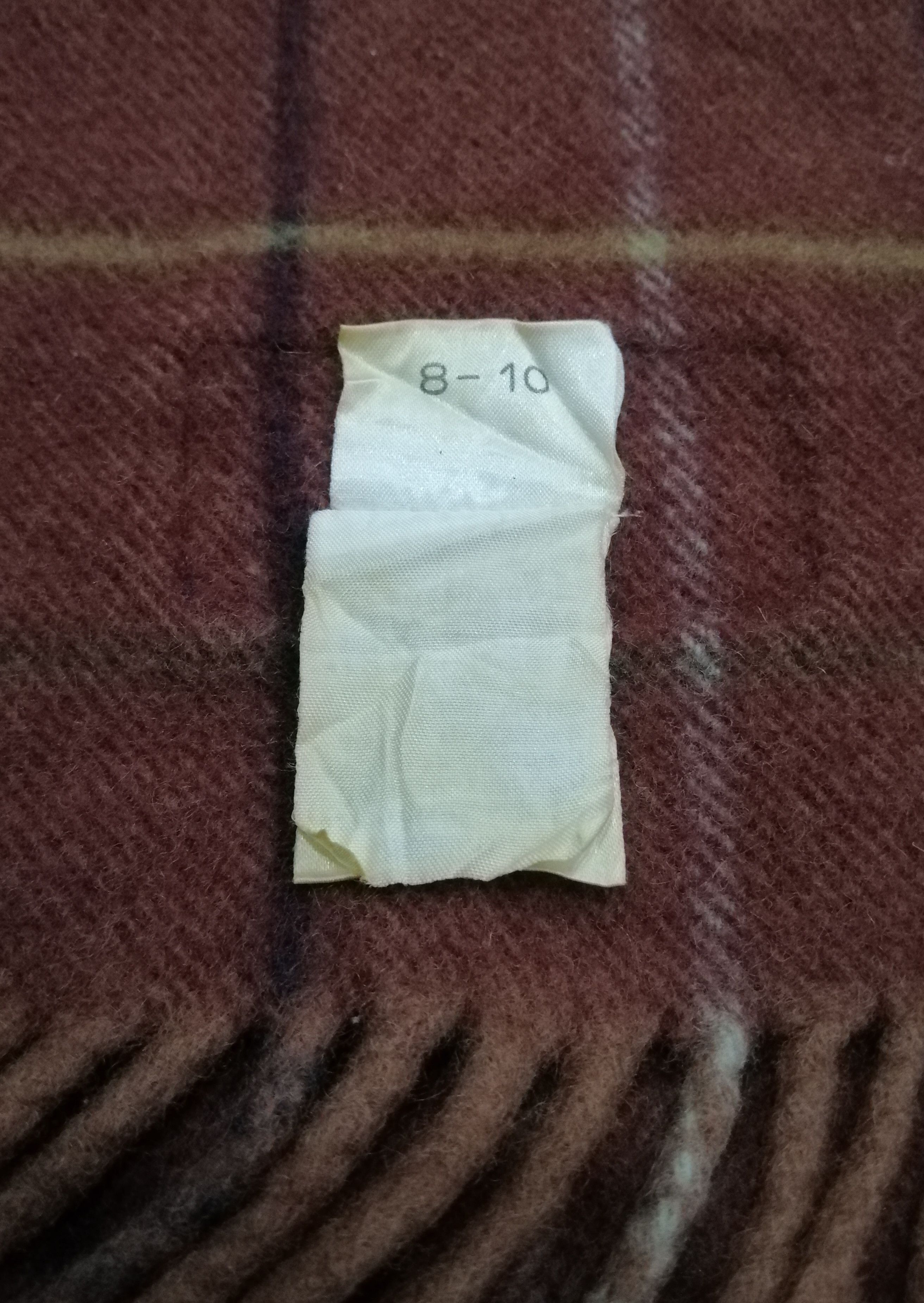 Burberry Vintage Burberrys Cashmere & Wool Muffler Scraf Size ONE SIZE - 10 Thumbnail
