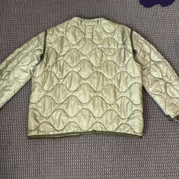 Vintage Green Military Liner Jacket Grailed