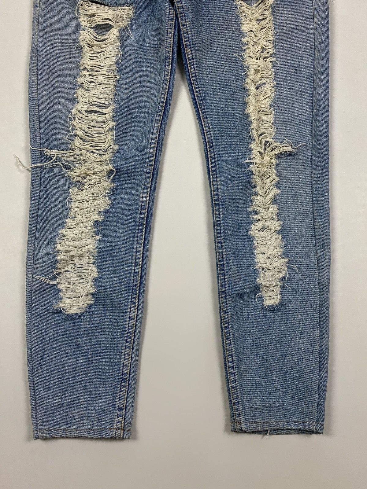 Levi's 1990’s Vintage Levi’s 510 Distressed Washed Denim Jeans USA Size 30" / US 8 / IT 44 - 3 Thumbnail