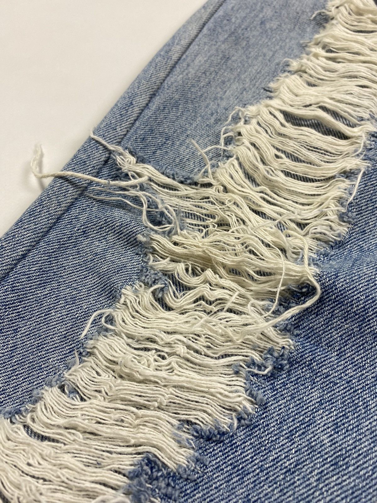 Levi's 1990’s Vintage Levi’s 510 Distressed Washed Denim Jeans USA Size 30" / US 8 / IT 44 - 4 Thumbnail