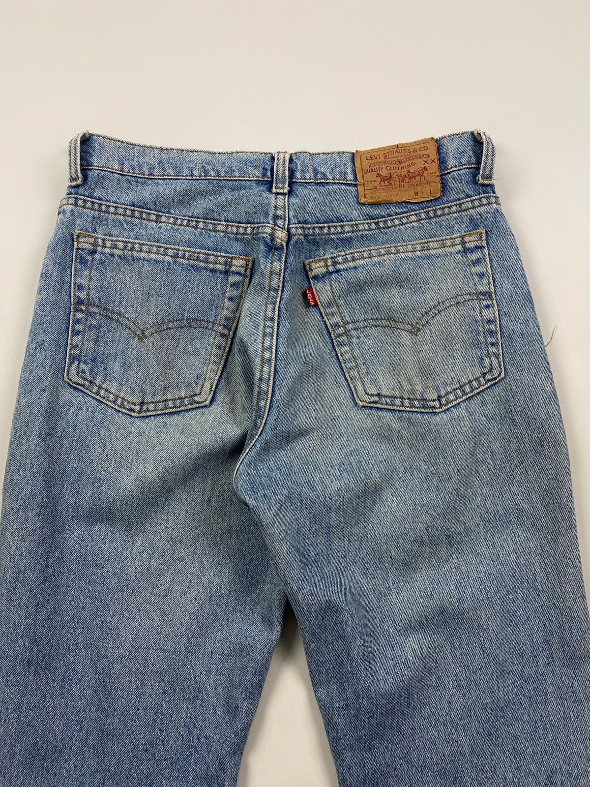 Levi's 1990’s Vintage Levi’s 510 Distressed Washed Denim Jeans USA Size 30" / US 8 / IT 44 - 8 Thumbnail