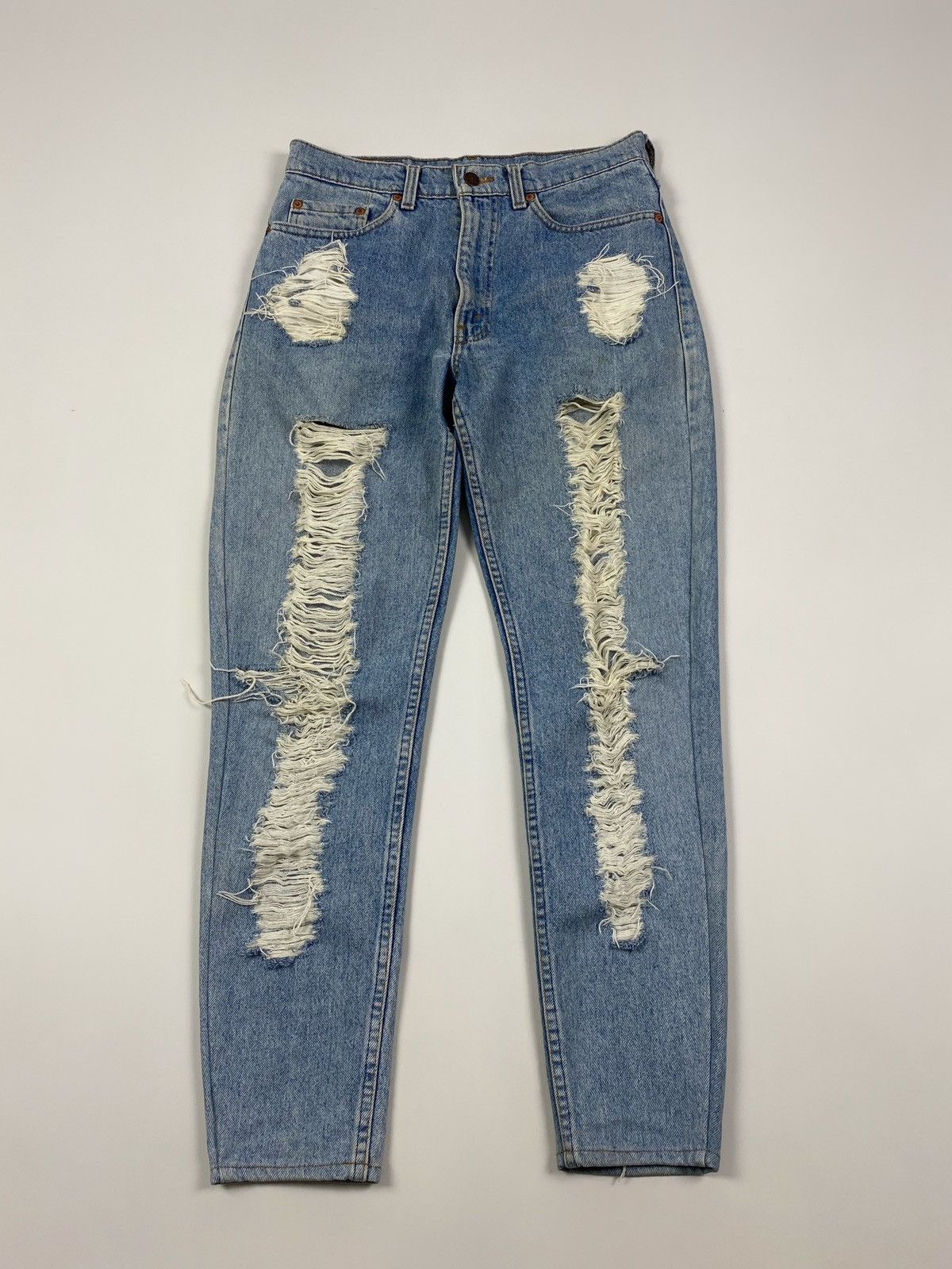Levi's 1990’s Vintage Levi’s 510 Distressed Washed Denim Jeans USA Size 30" / US 8 / IT 44 - 1 Thumbnail