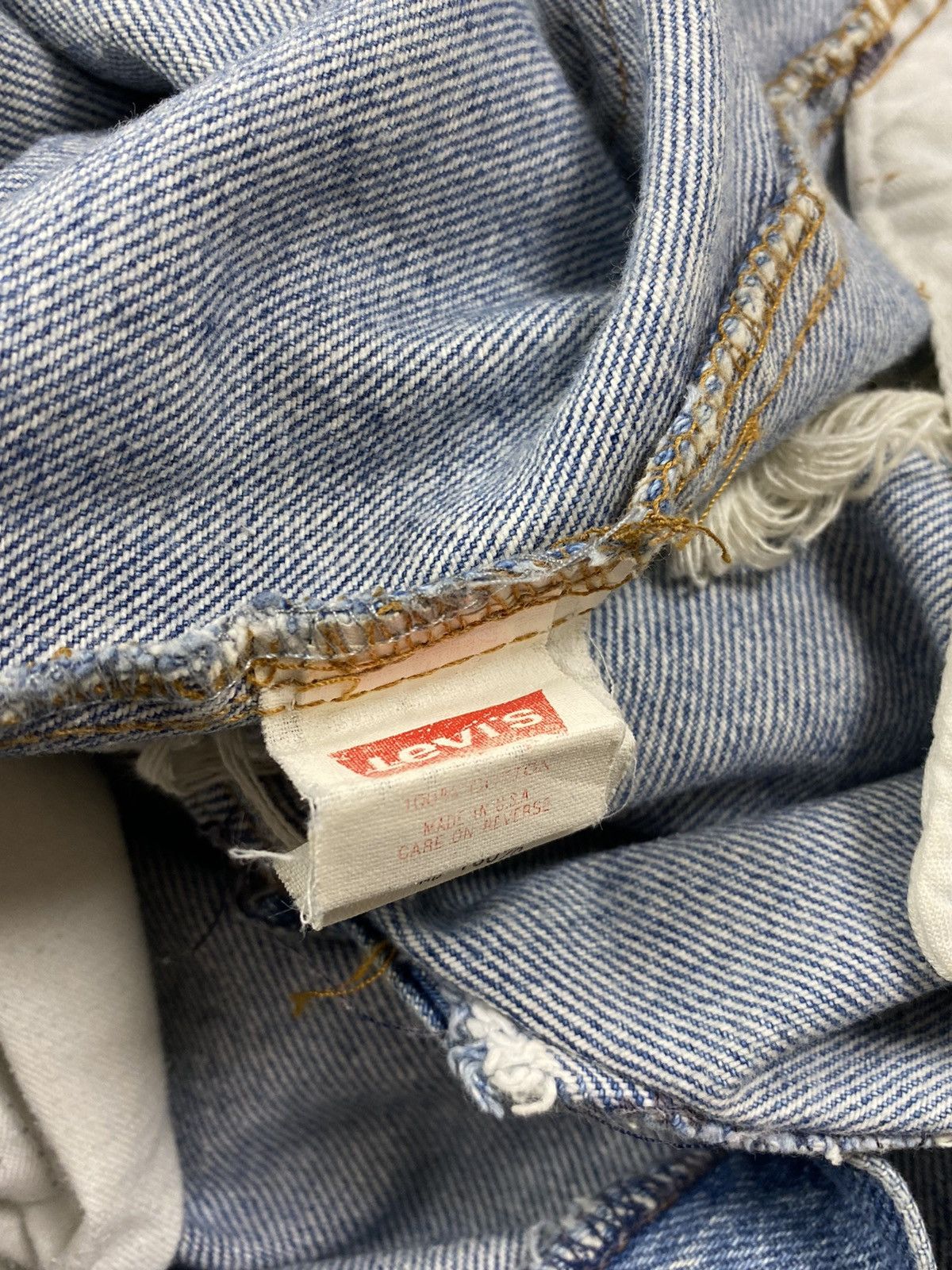 Levi's 1990’s Vintage Levi’s 510 Distressed Washed Denim Jeans USA Size 30" / US 8 / IT 44 - 12 Thumbnail