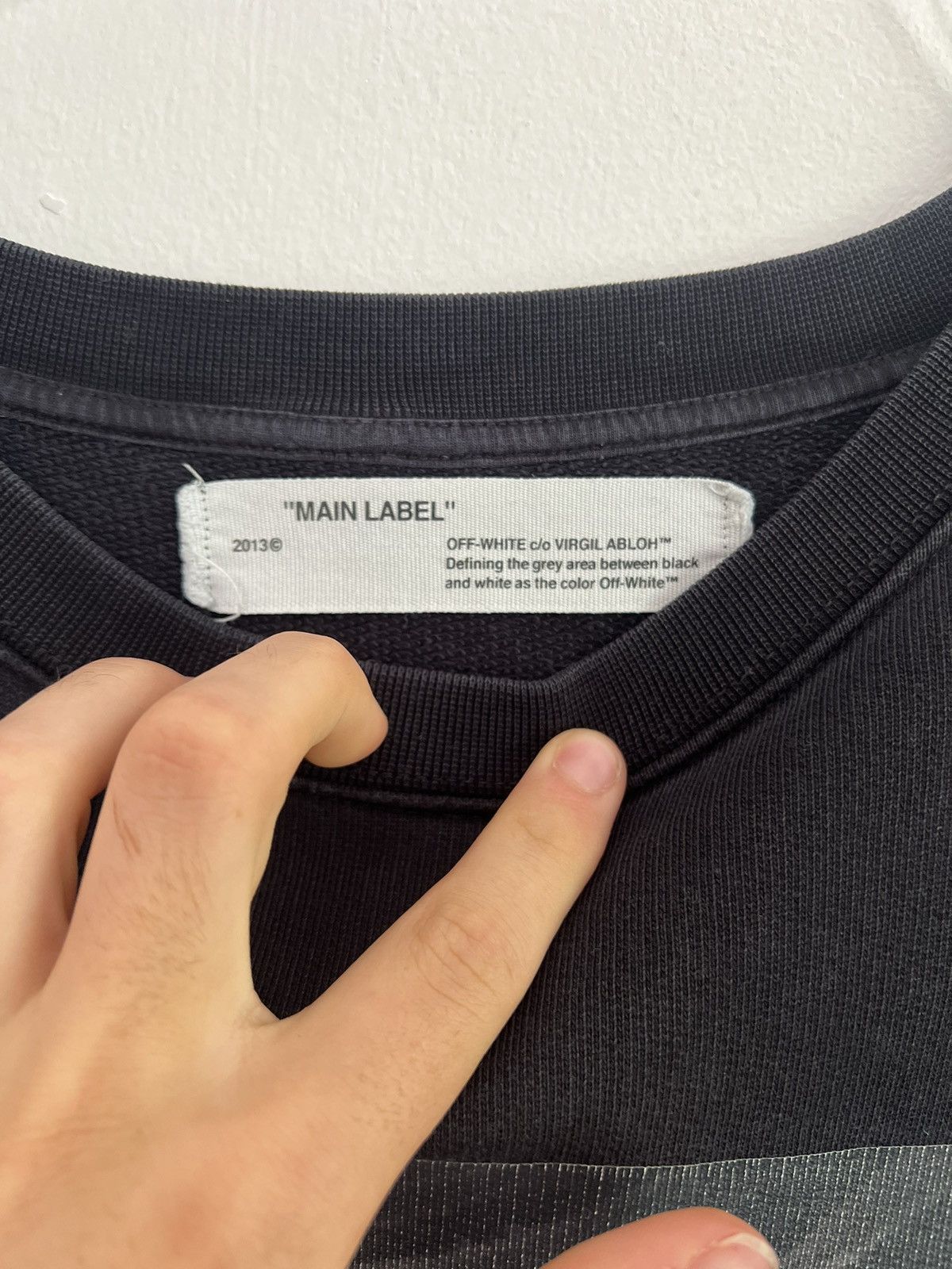 Off-White Off white Caravaggio sweatshirt Size US L / EU 52-54 / 3 - 9 Thumbnail