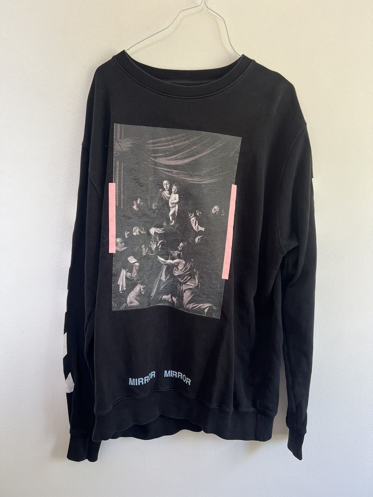 Off-White Off white Caravaggio sweatshirt Size US L / EU 52-54 / 3 - 3 Thumbnail