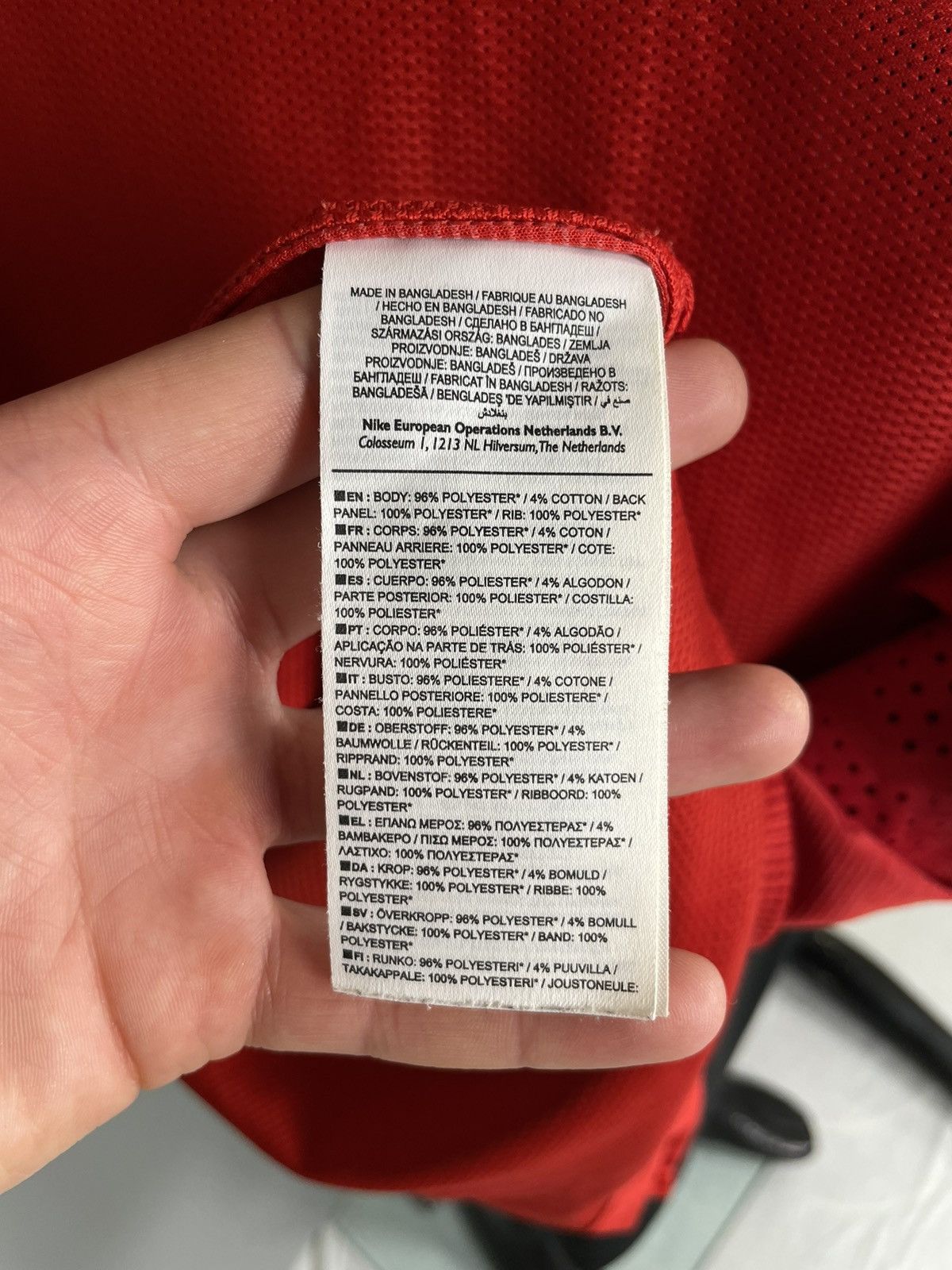Nike Nike England 2014 World Cup away Soccer Jersey Football tee Size US M / EU 48-50 / 2 - 8 Thumbnail