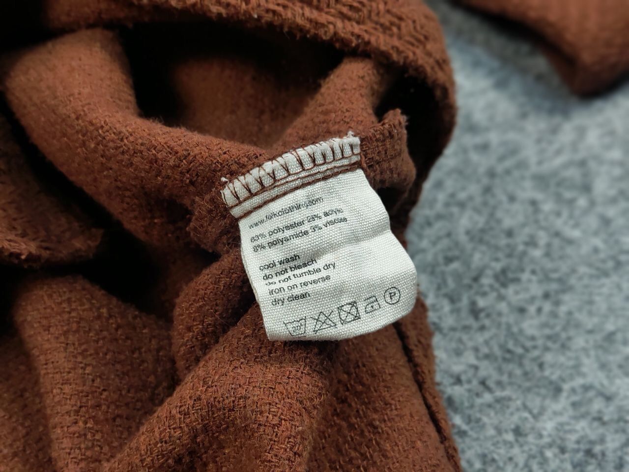 Designer Folk Overshirt Textured Brown knit Pocket Light Jacket Size US L / EU 52-54 / 3 - 19 Thumbnail
