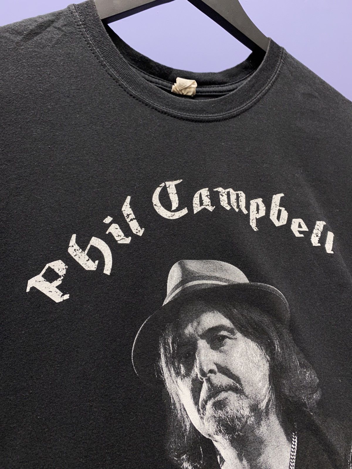 Band Tees Phil Campbell Motörhead Guitar-men T Shirt Men’s XL Black Size US XL / EU 56 / 4 - 11 Thumbnail
