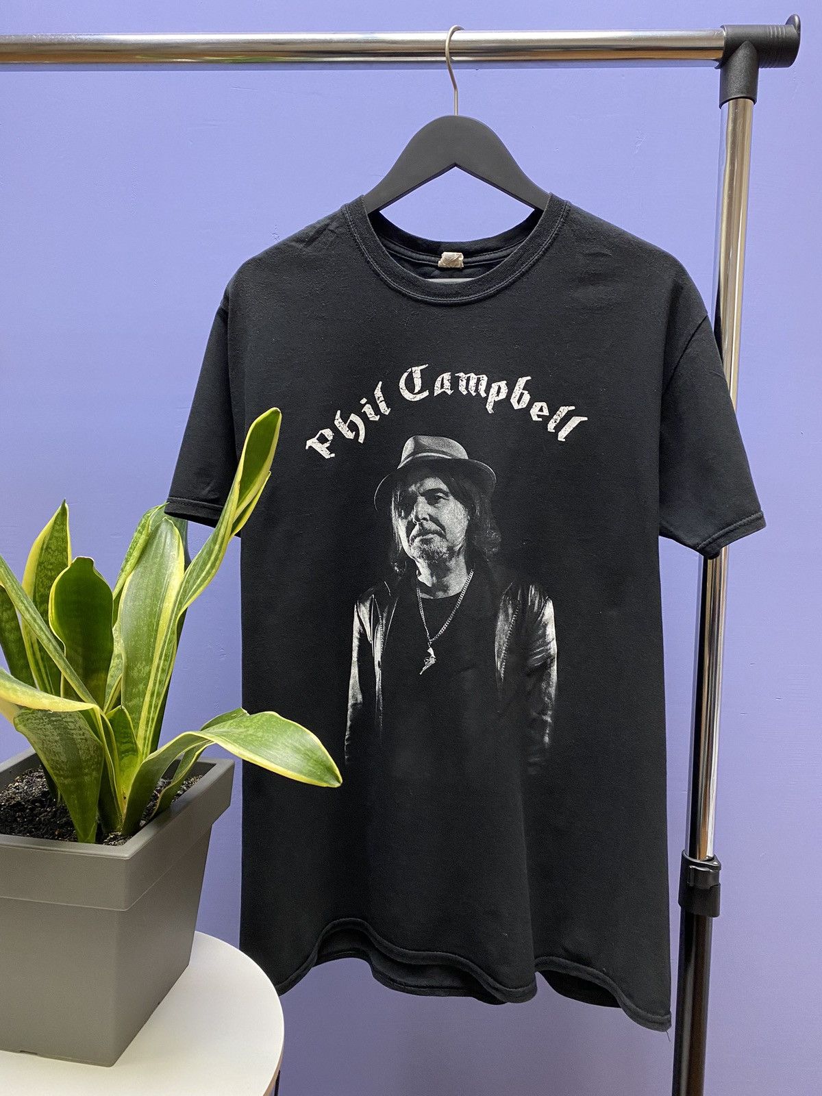 Band Tees Phil Campbell Motörhead Guitar-men T Shirt Men’s XL Black Size US XL / EU 56 / 4 - 1 Thumbnail
