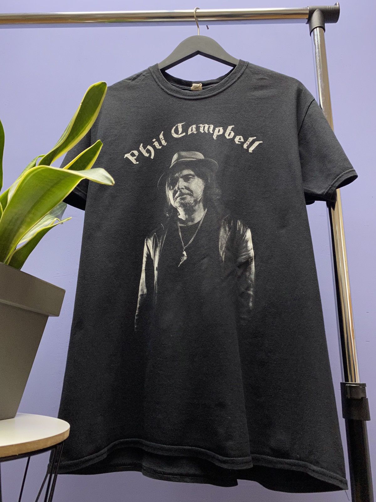 Band Tees Phil Campbell Motörhead Guitar-men T Shirt Men’s XL Black Size US XL / EU 56 / 4 - 4 Thumbnail