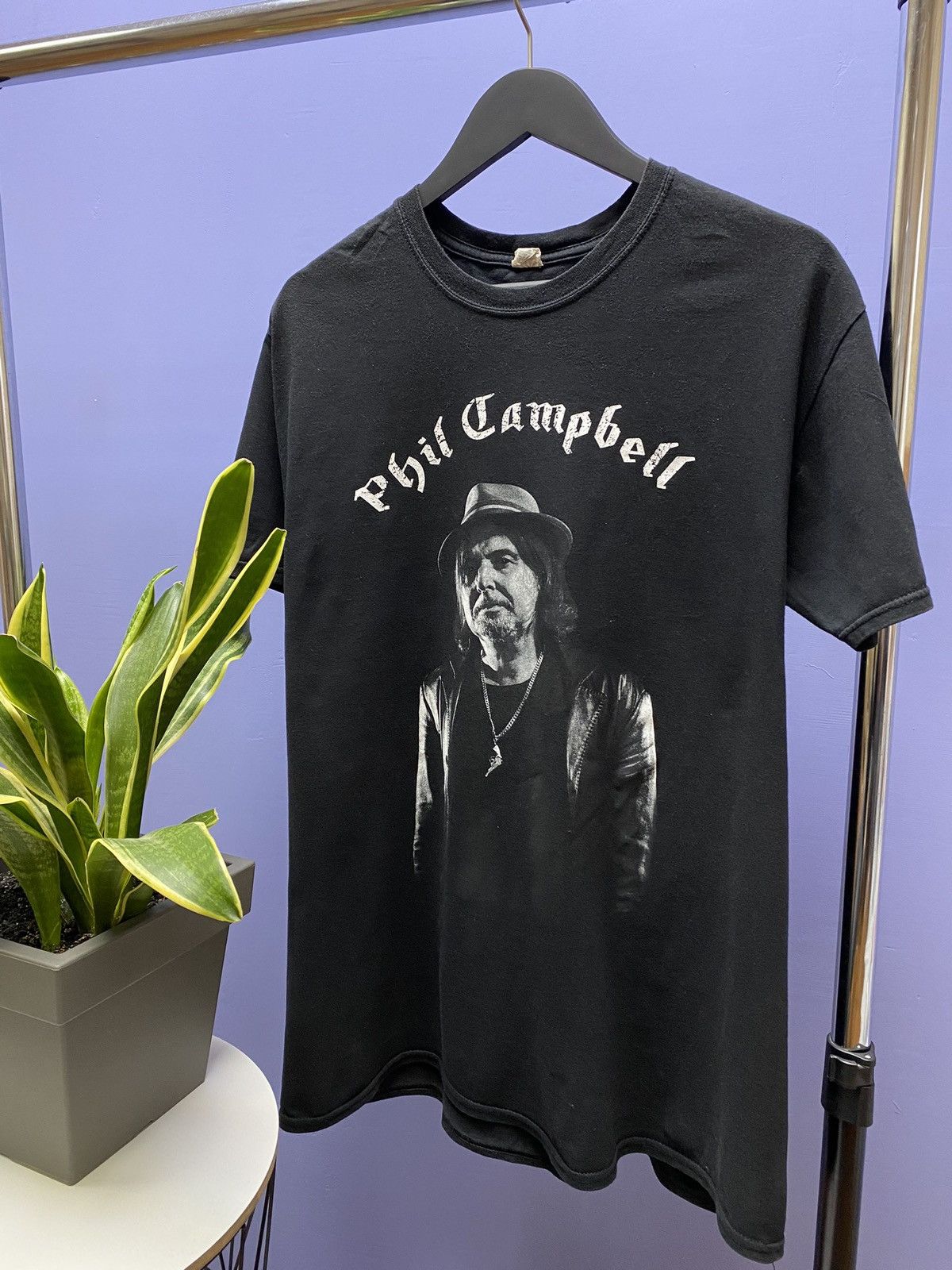 Band Tees Phil Campbell Motörhead Guitar-men T Shirt Men’s XL Black Size US XL / EU 56 / 4 - 2 Thumbnail