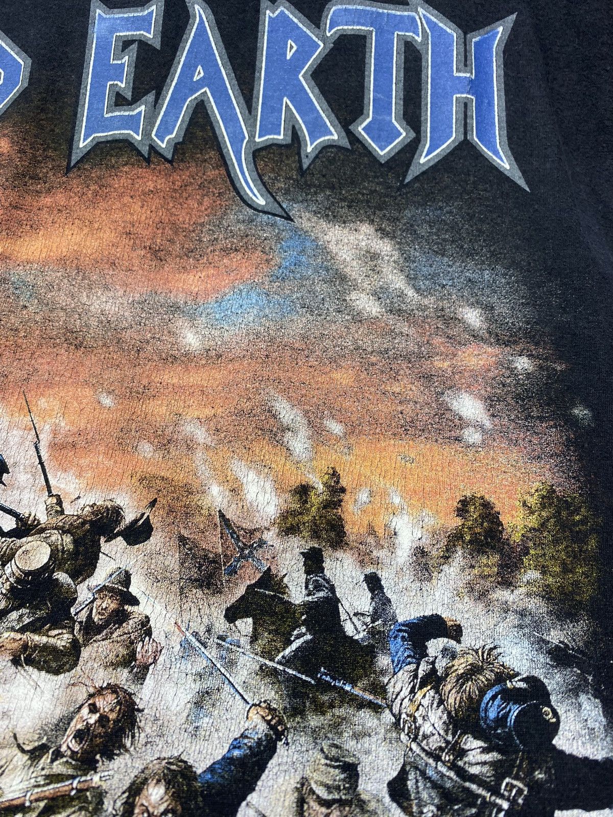 Band Tees × Vintage Vintage Iced Earth The Glorious Burden Long Sleeve T Shirt Size US L / EU 52-54 / 3 - 11 Thumbnail