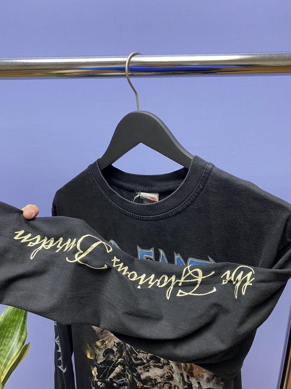 Band Tees × Vintage Vintage Iced Earth The Glorious Burden Long Sleeve T Shirt Size US L / EU 52-54 / 3 - 5 Thumbnail