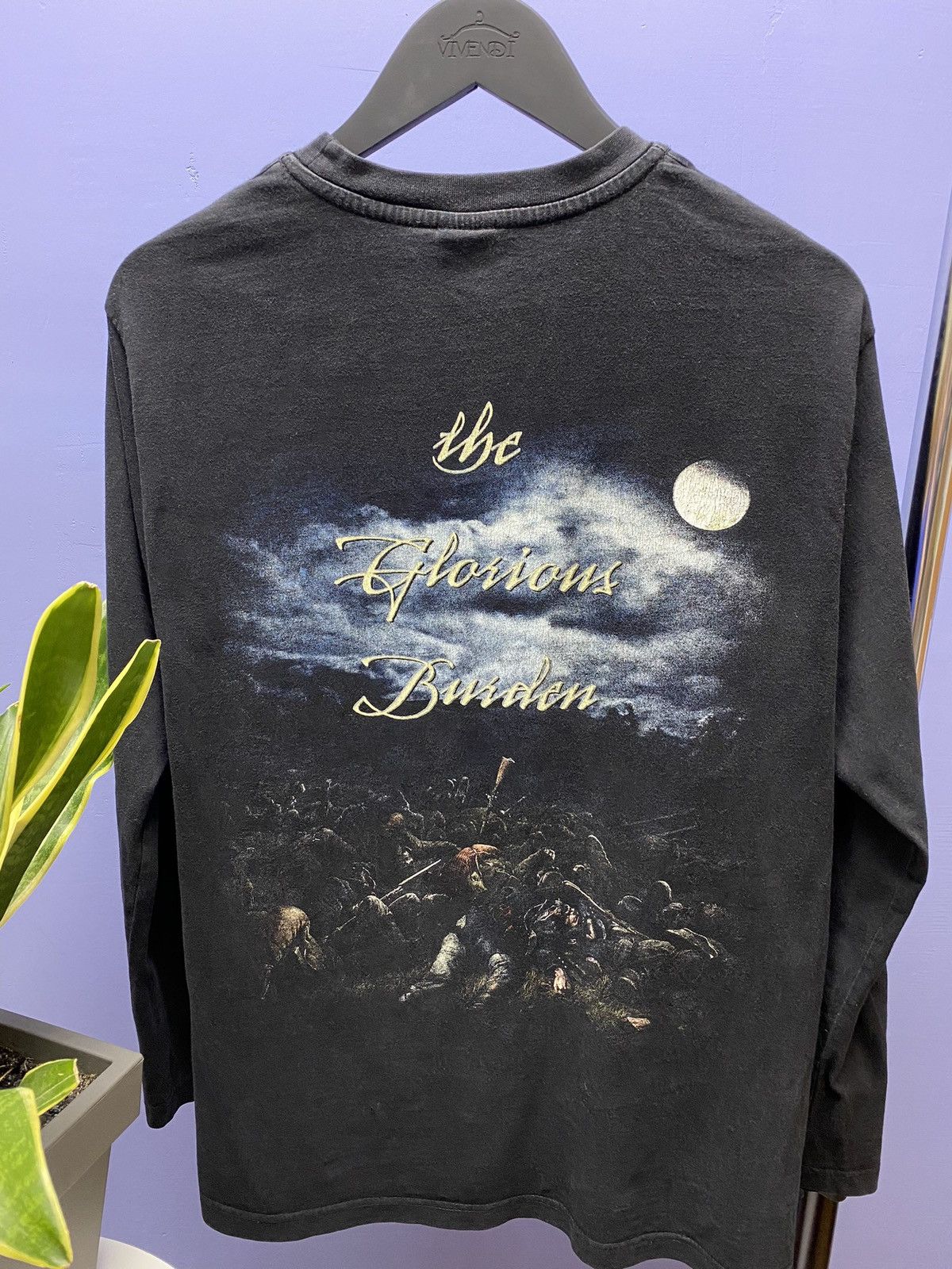 Band Tees × Vintage Vintage Iced Earth The Glorious Burden Long Sleeve T Shirt Size US L / EU 52-54 / 3 - 25 Thumbnail