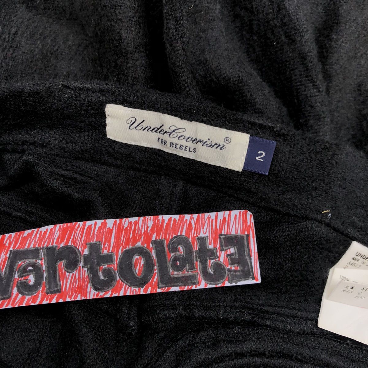 Japanese Brand UNDERCOVER Undercoverism Fleece Short Pants Size US 32 / EU 48 - 4 Thumbnail