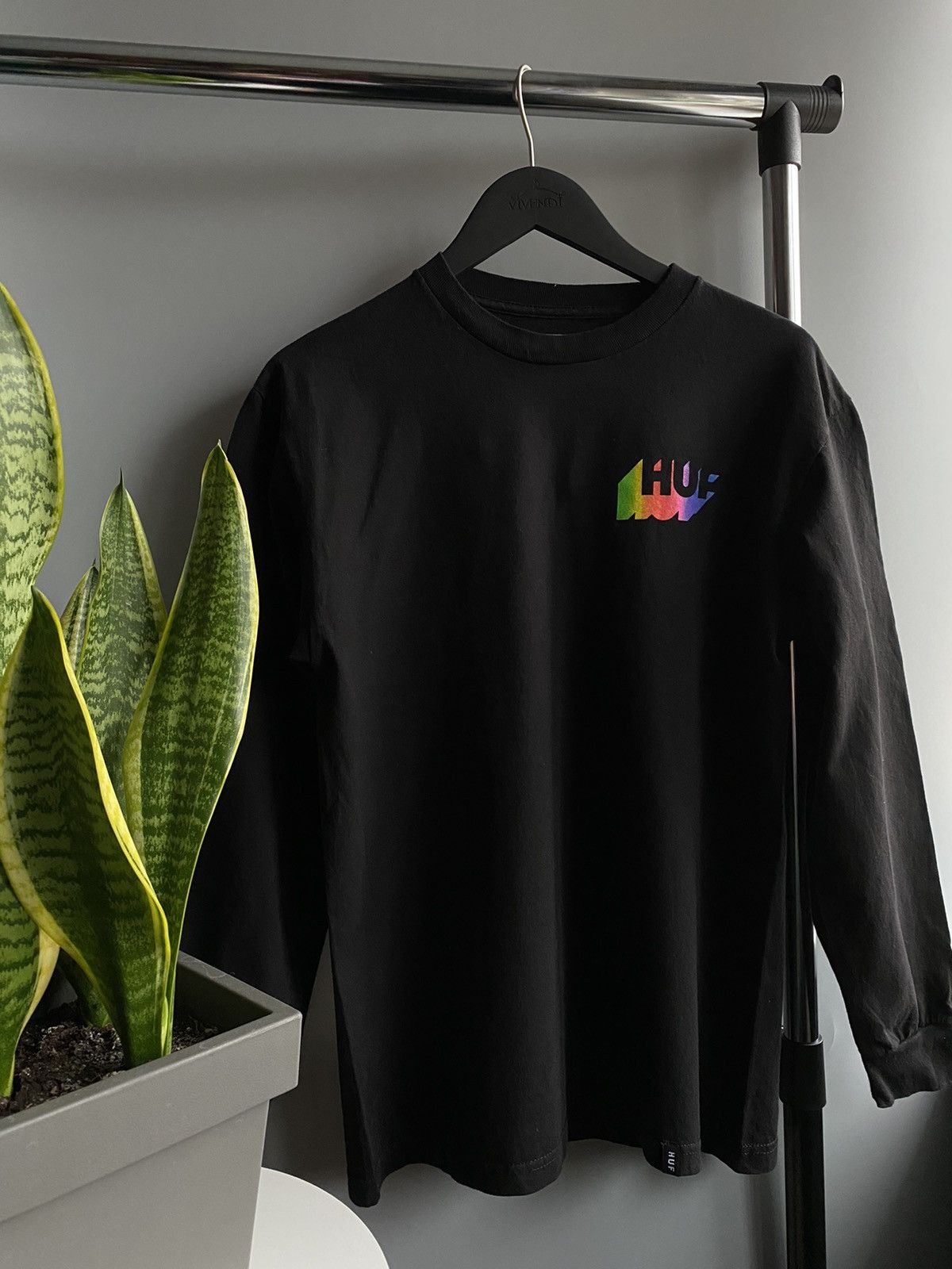 Huf × Vintage Huf Aura Worldwide Long Sleeve T Shirt Size US M / EU 48-50 / 2 - 2 Thumbnail