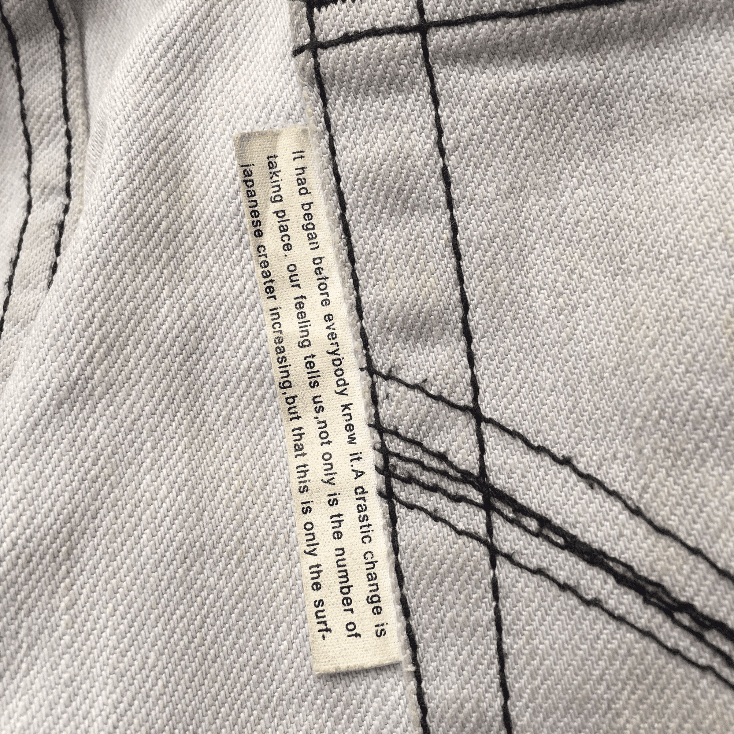 Designer × Japanese Brand Rovtski Japan Graphic Design Denim Jeans Size US 34 / EU 50 - 10 Thumbnail