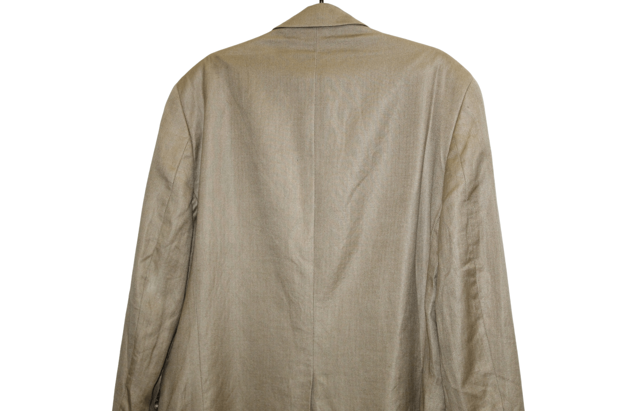 Lauren Ralph Lauren Lauren R.L. Herringbone Linen-Cotton Paisley Lined Blazer Size 42L - 9 Thumbnail
