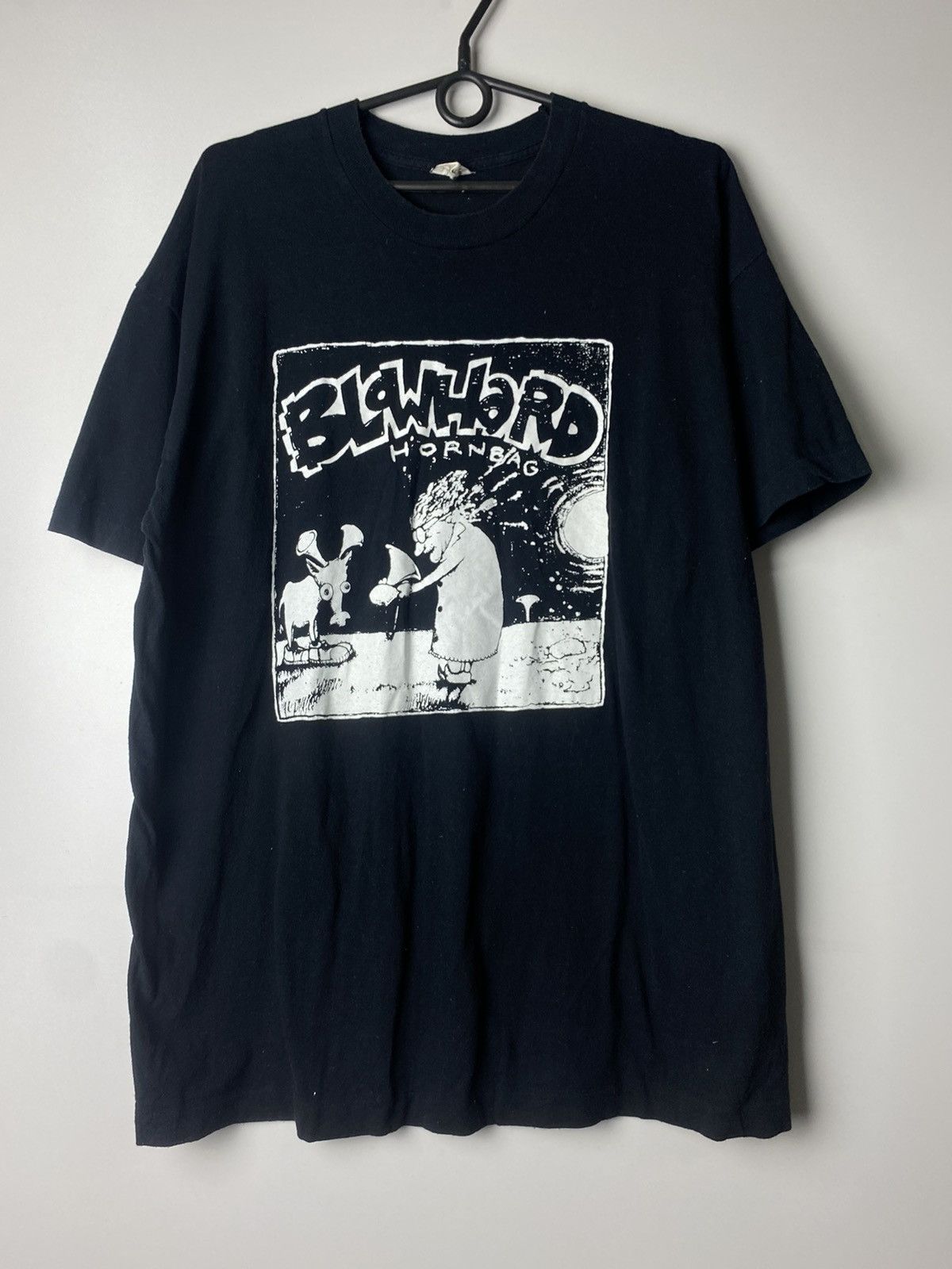 Vintage Blowhard Hornbag 90s vintage t-shirts size L Size US L / EU 52-54 / 3 - 1 Thumbnail
