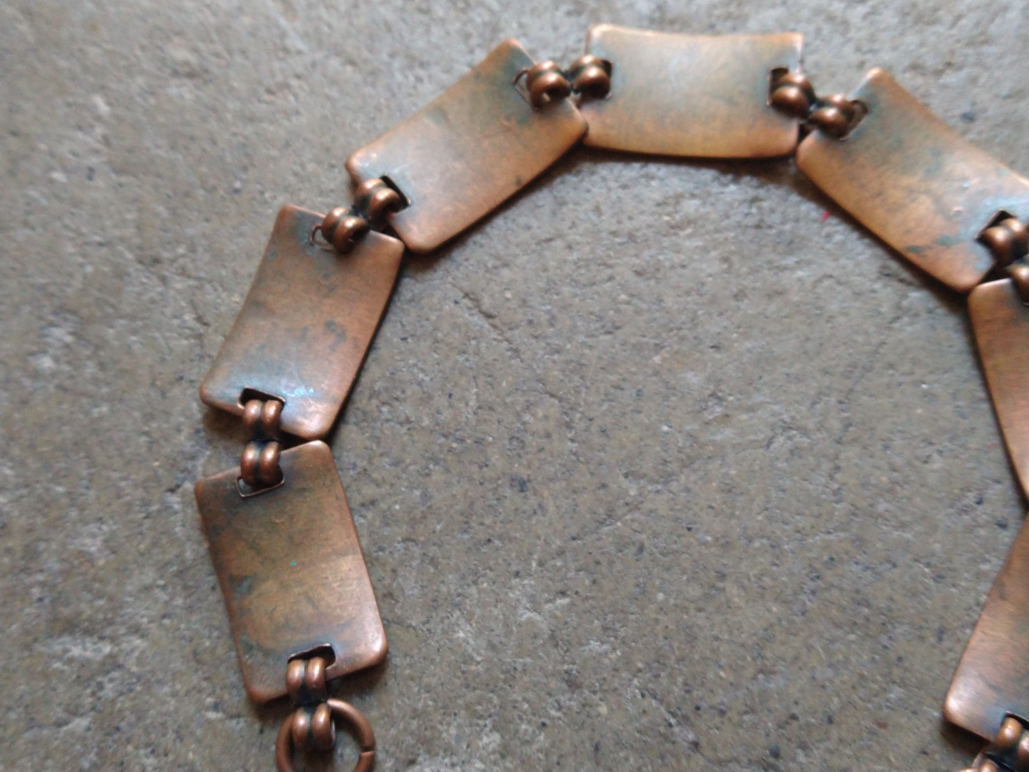 Jewelry × Vintage Vintage Copper Bracelet 7.5" Samurai Japanese Native Size ONE SIZE - 9 Thumbnail