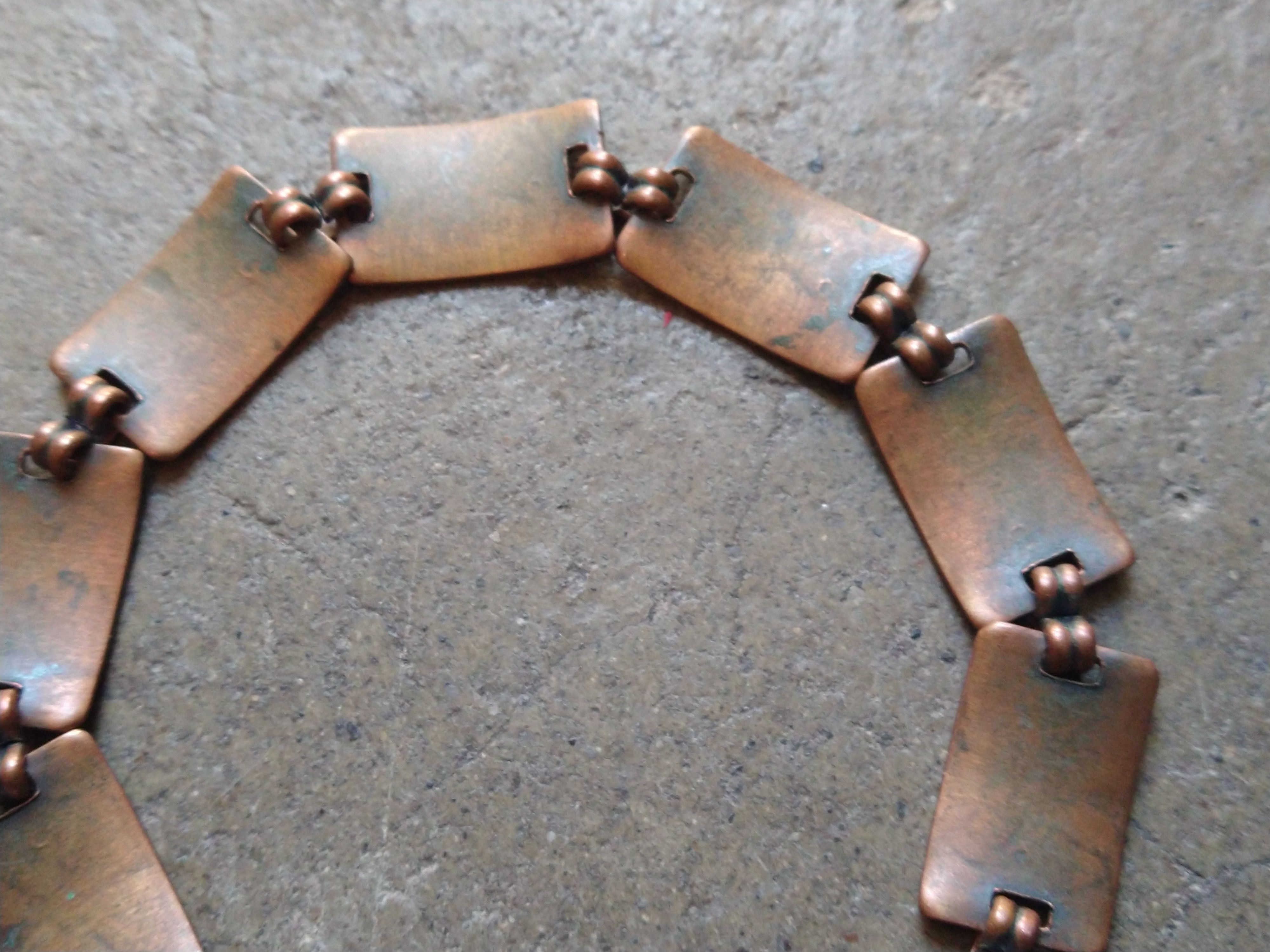 Jewelry × Vintage Vintage Copper Bracelet 7.5" Samurai Japanese Native Size ONE SIZE - 8 Thumbnail
