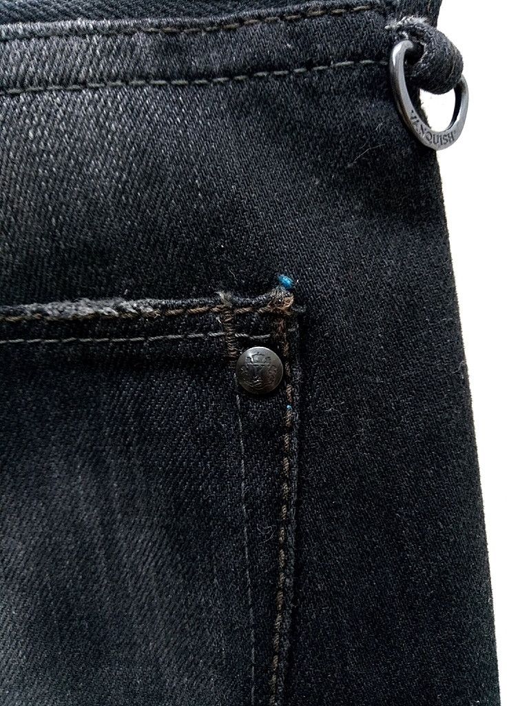 Japanese Brand 🔥Vanquish Paint Splash With Glitter Denim Jeans Punk Style Size US 32 / EU 48 - 16 Thumbnail