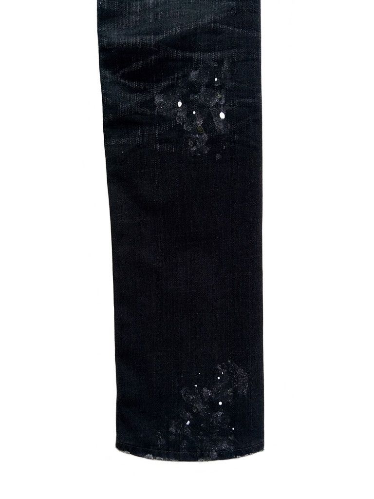 Japanese Brand 🔥Vanquish Paint Splash With Glitter Denim Jeans Punk Style Size US 32 / EU 48 - 15 Thumbnail