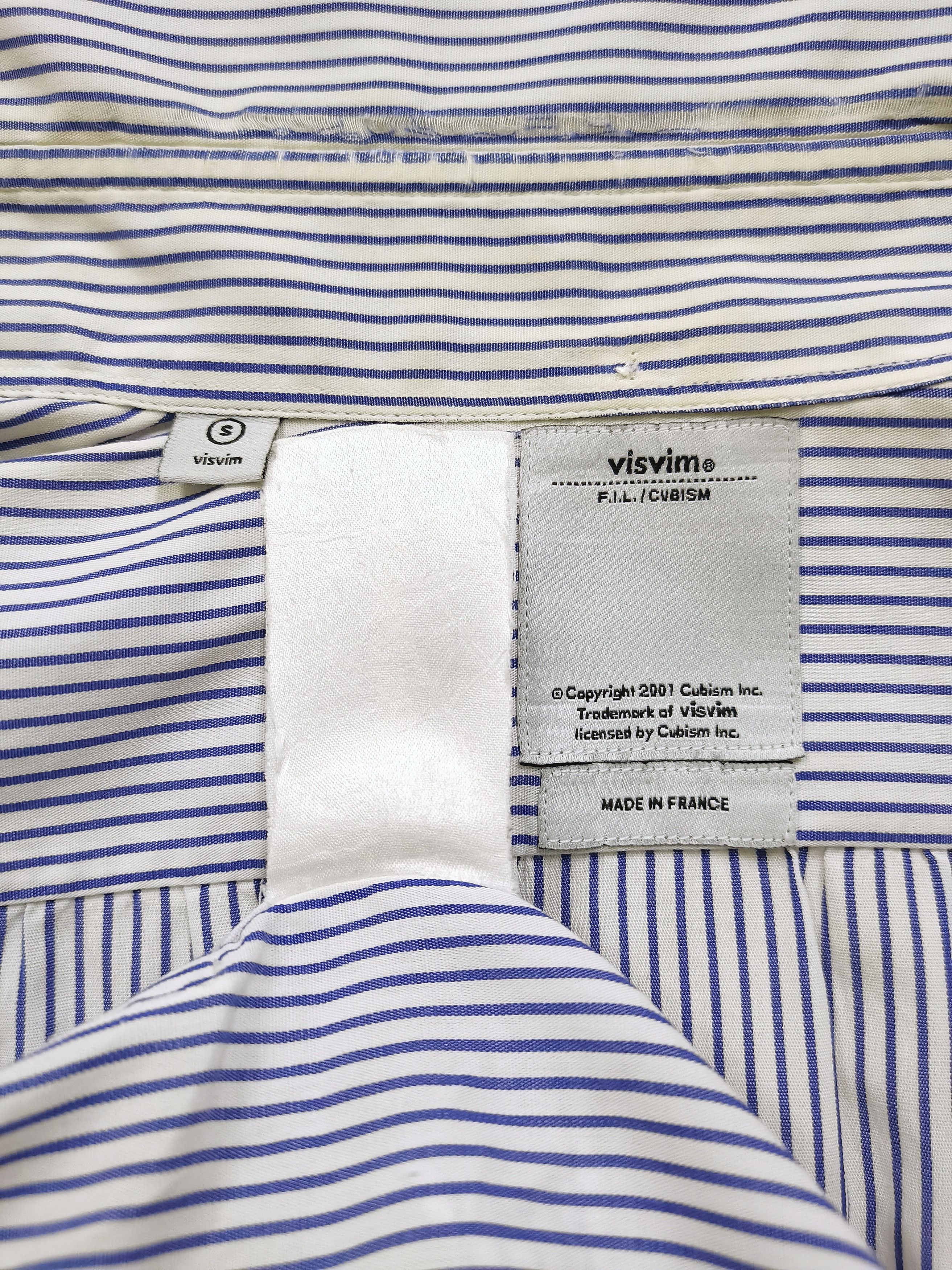 Visvim ©2001🇯🇵Visvim Made in France🇫🇷Laboratory Cubism Shirts Size US S / EU 44-46 / 1 - 25 Thumbnail