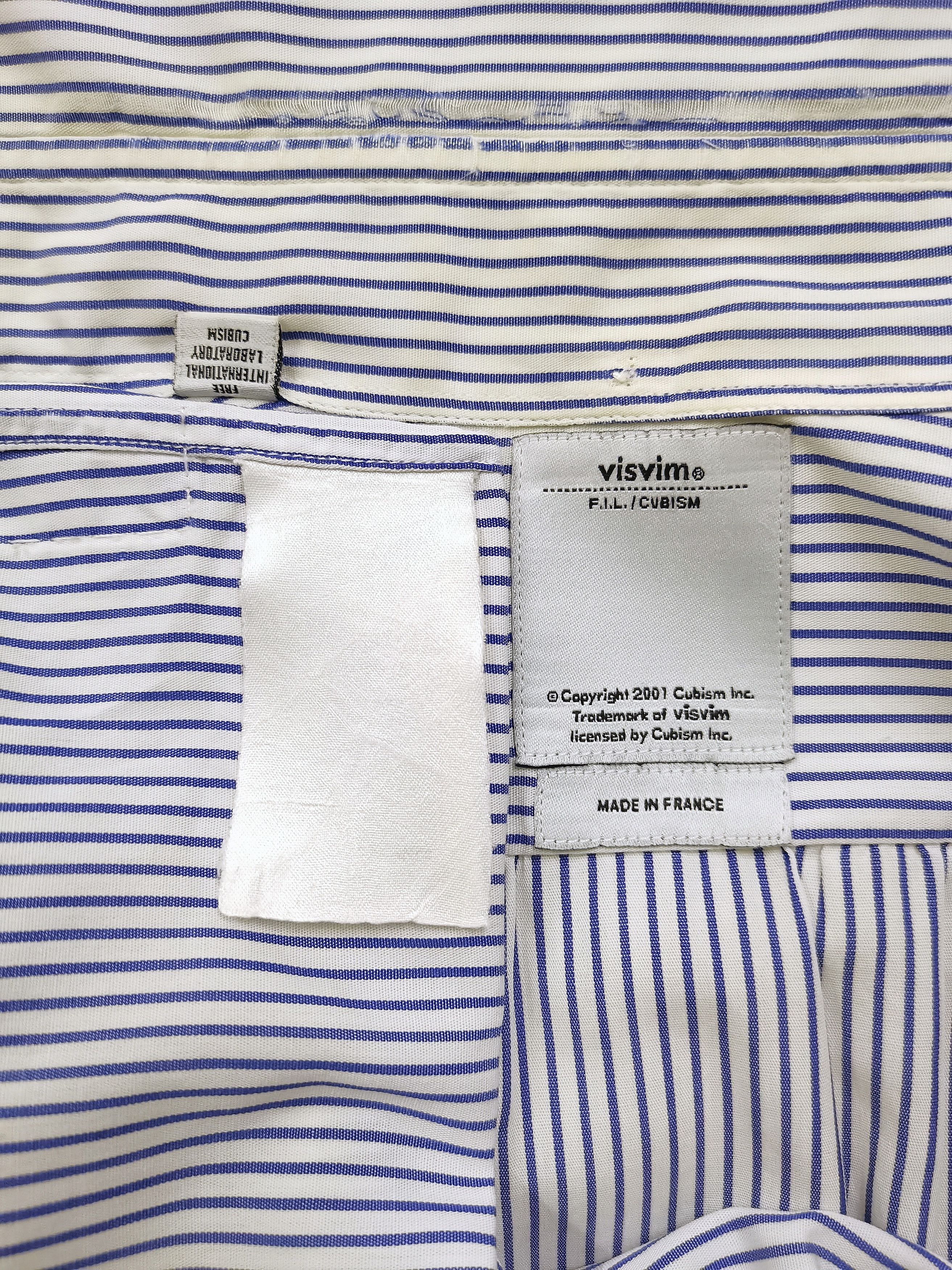 Visvim ©2001🇯🇵Visvim Made in France🇫🇷Laboratory Cubism Shirts Size US S / EU 44-46 / 1 - 24 Thumbnail